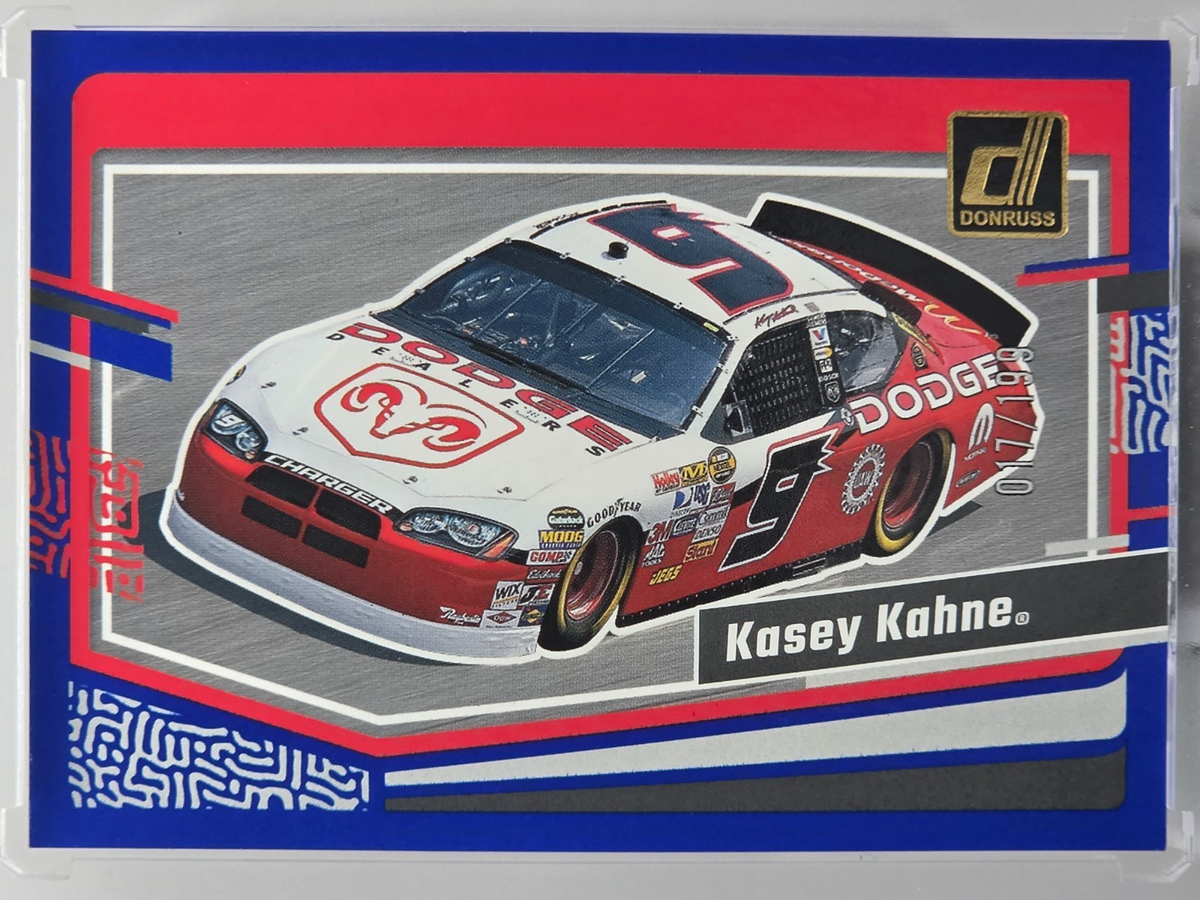 2024 Panini Donruss -Kasey Kahne - Blue /199 - #91 - Buy 3 Get 1