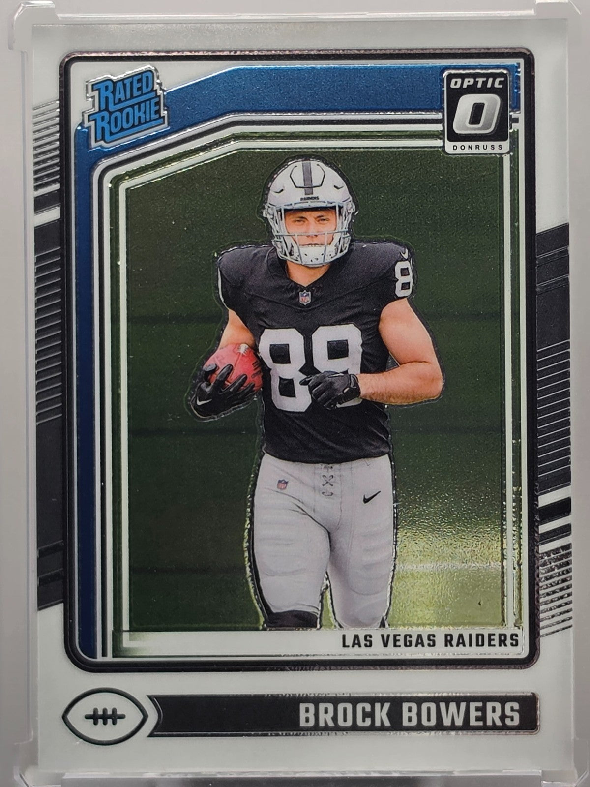 2024 Panini Donruss Optic - Brock Bowers (RC) - Base Rated Rookie  - #215