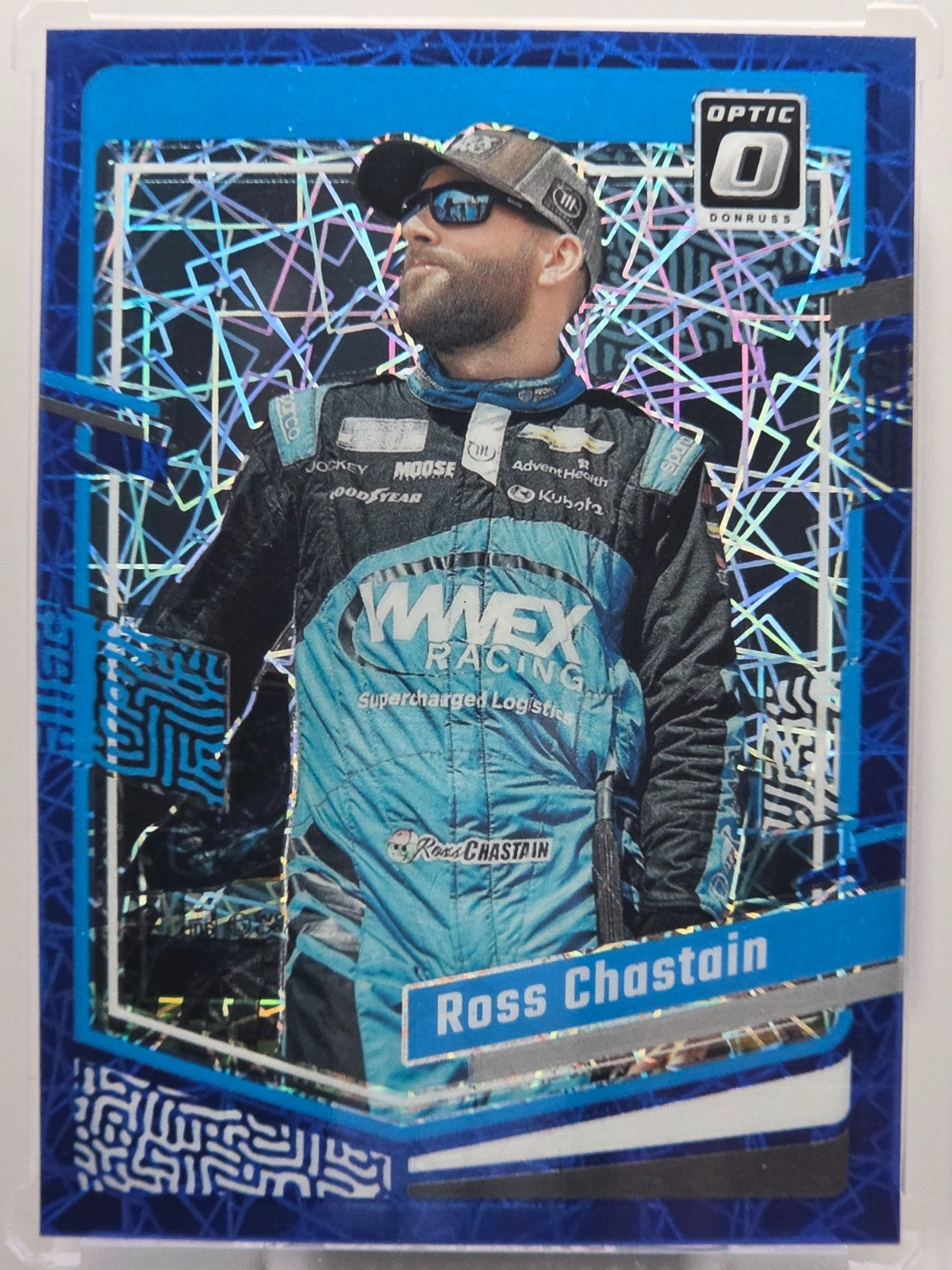 2024 Panini Donruss - Ross Chastain - Blue Velocity - #1 - Buy 3 Get 1
