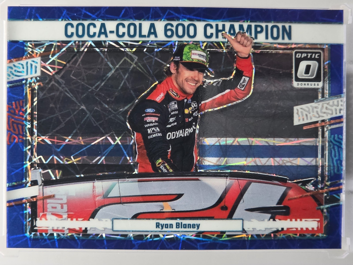 2024 Panini Donruss - Ryan Blaney - Blue Velocity - #172 - Buy 3 Get 1
