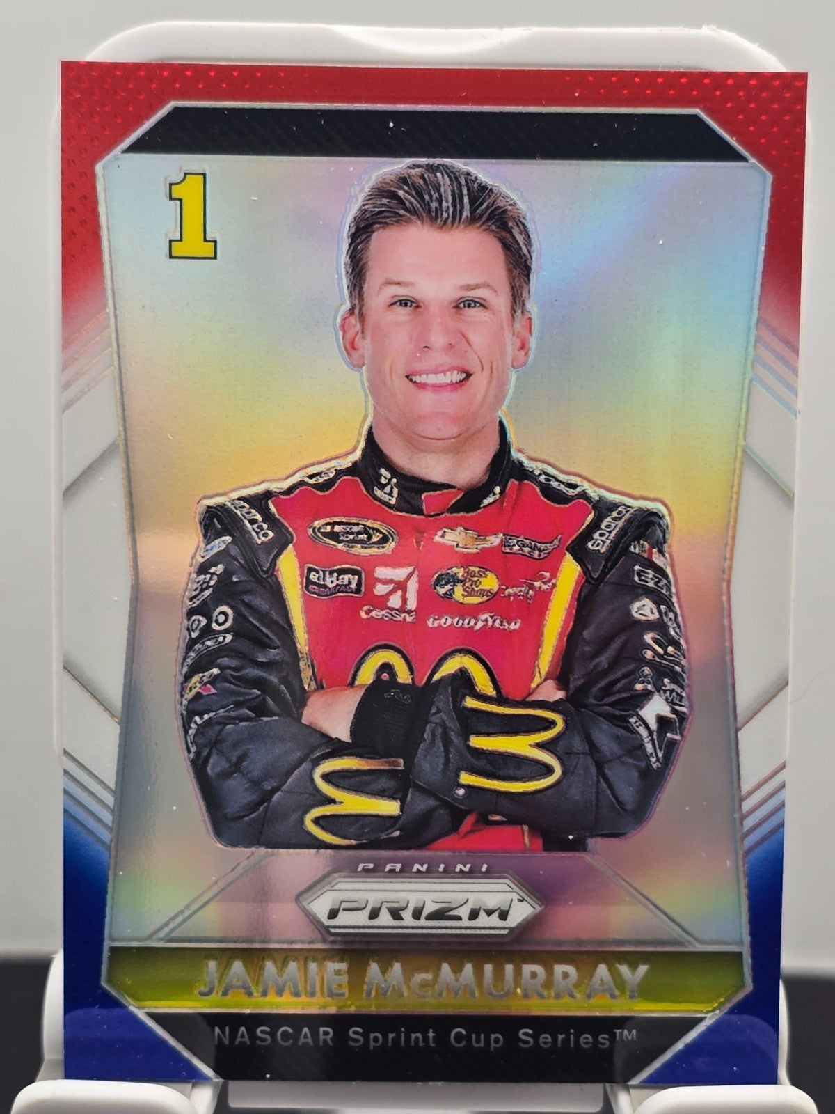 2016 Prizm Racing - #1 Jamie McMurray - Red, White & Blue Prizm