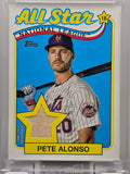 Topps 2024 Series 2 - Pete Alonso - 1989 Throwback - Bat Mem - #89ASR-PA