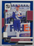 2023 Panini Donruss - Denny Hamlin - Navy Blue /199 - #47 - Buy 3 Get 1
