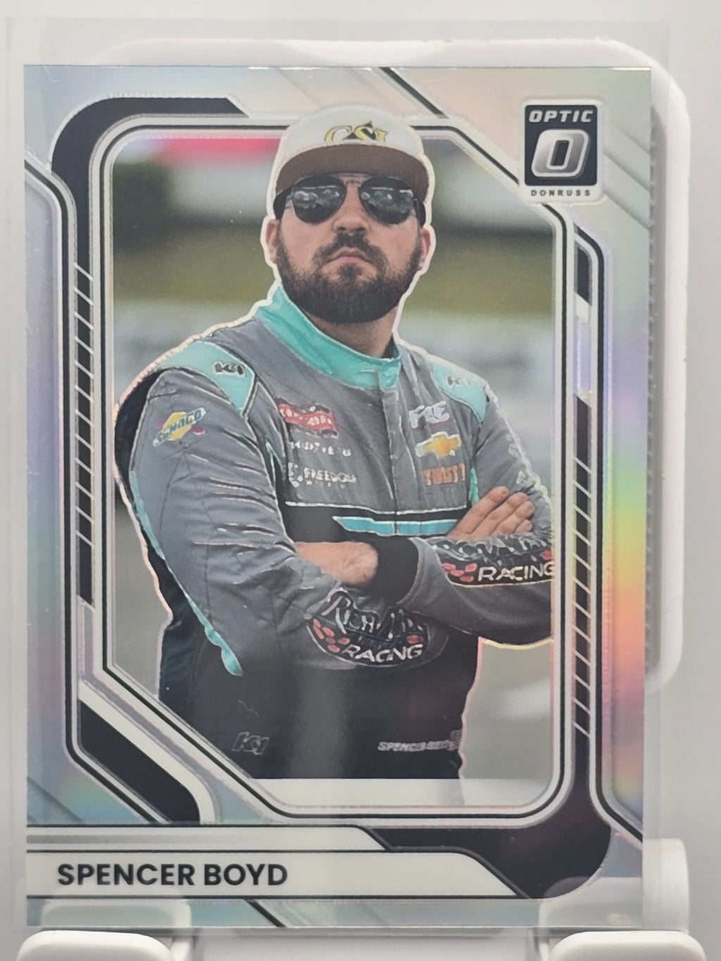 2026 Donruss OPTIC NASCAR Racing - #53 Spencer Boyd - Holo/Silver