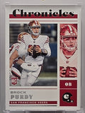 2022 Panini Chronicles - Brock Purdy (RC) - Base Rookie - #41 **Buy 3 Get 1**