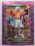 2024 Panini Prizm Draft Pics - Jalin Hyatt (RC) - Purple Wave Prizm - #141