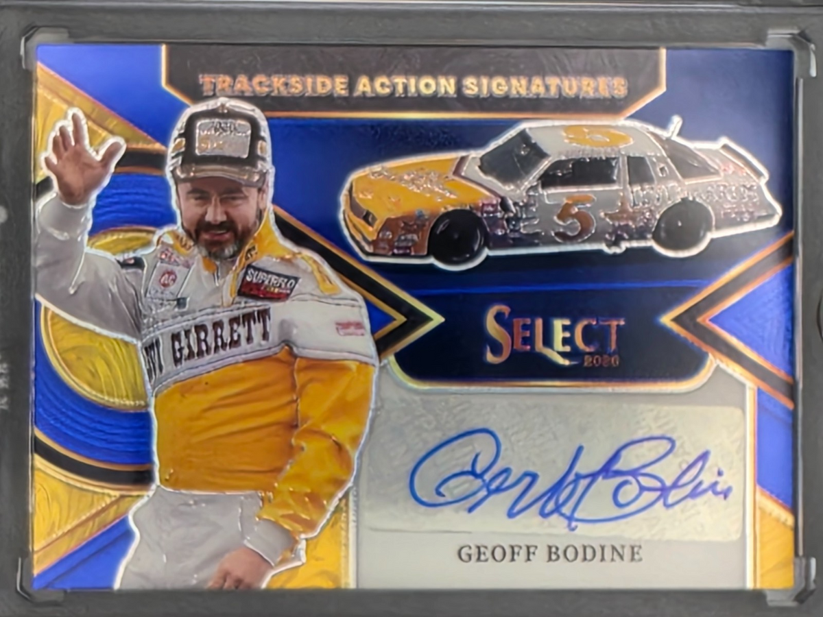 2026 Select Racing - Geoff Bodine - Trackside Action Blue /99 - #TAS-GBD