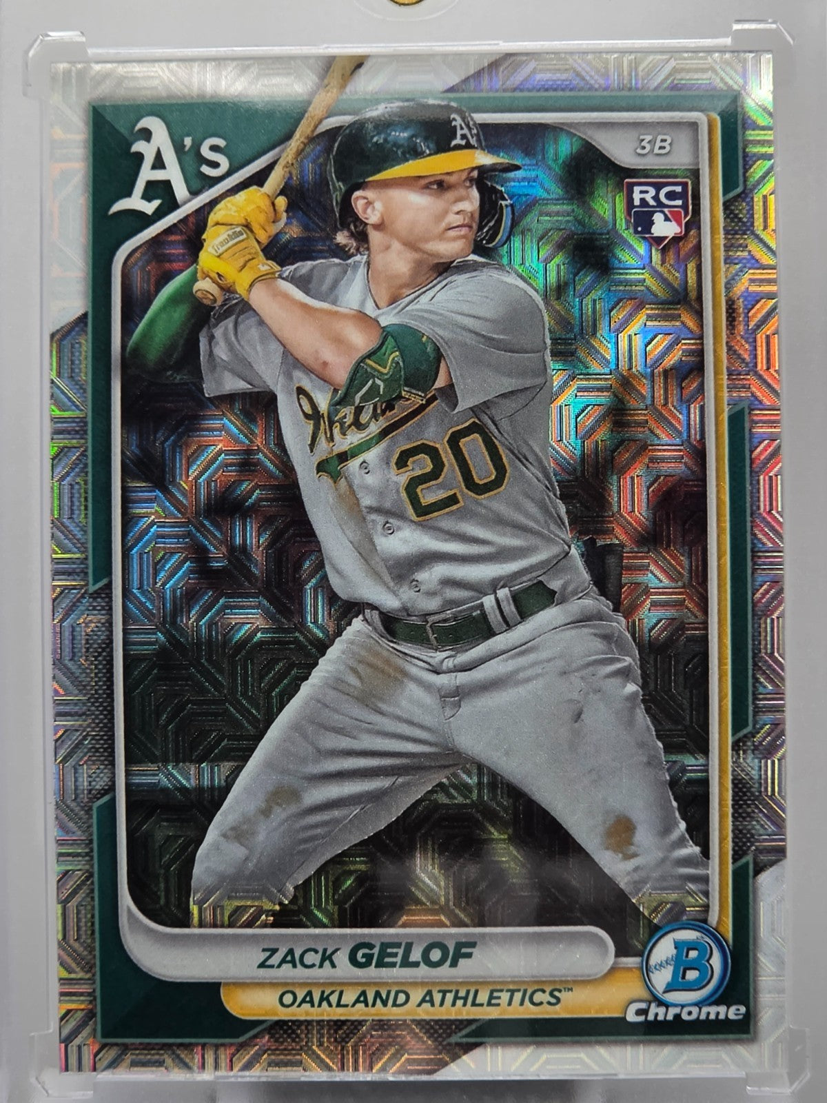 2024 Bowman - Zack Gelof (RC) - Mojo Refractor - #14