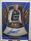 2025 Panini Select Racing - Brad Keselowski - #S-BKW Signatures - Blue /99
