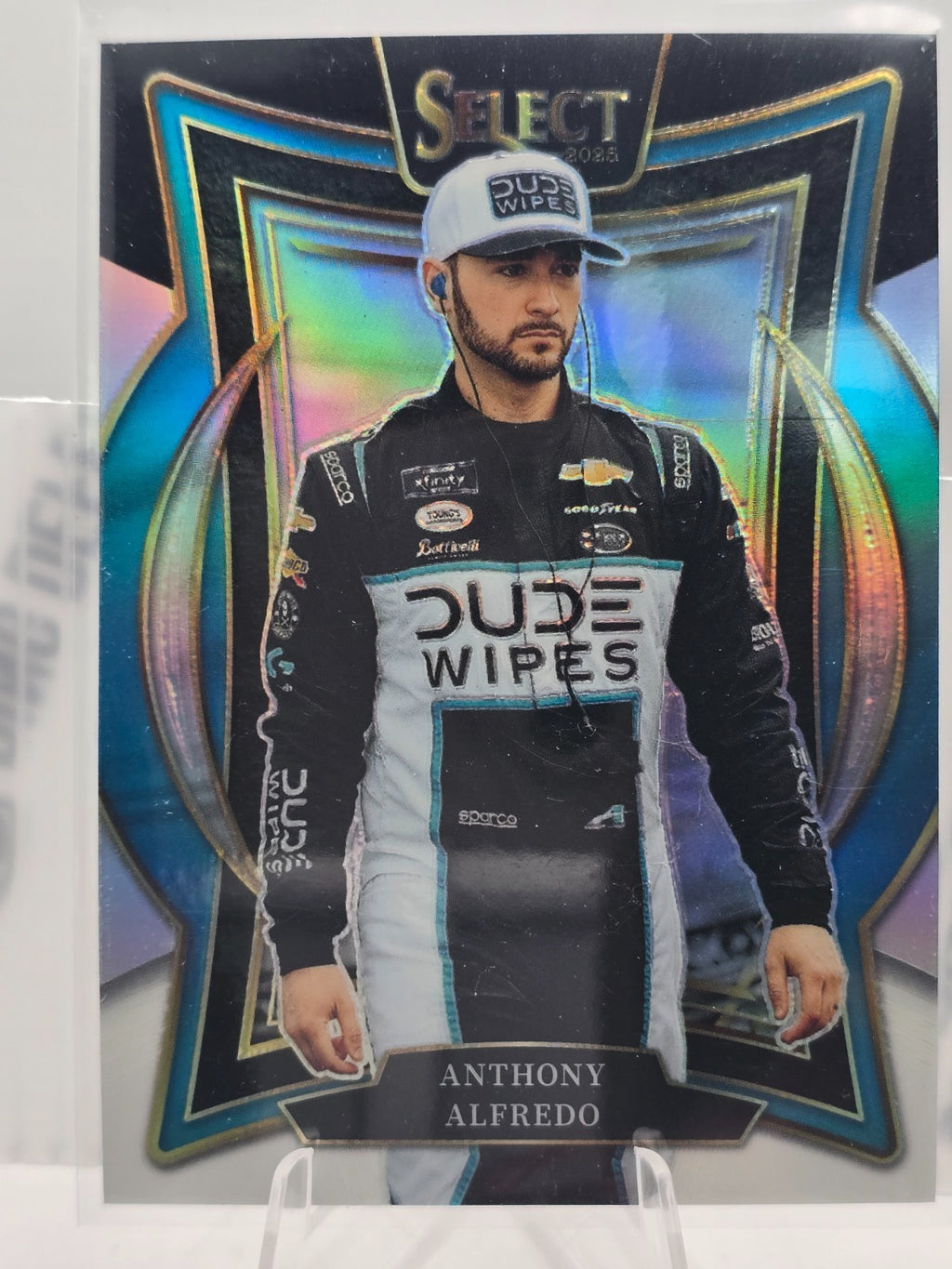 2025 Select Nascar Racing- #10 Anthony Alfredo - Grandstand - Black & White /149