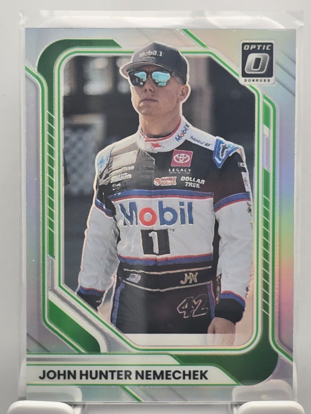 2026 Donruss OPTIC NASCAR Racing - #27 John Hunter Nemechek - Holo/Silver