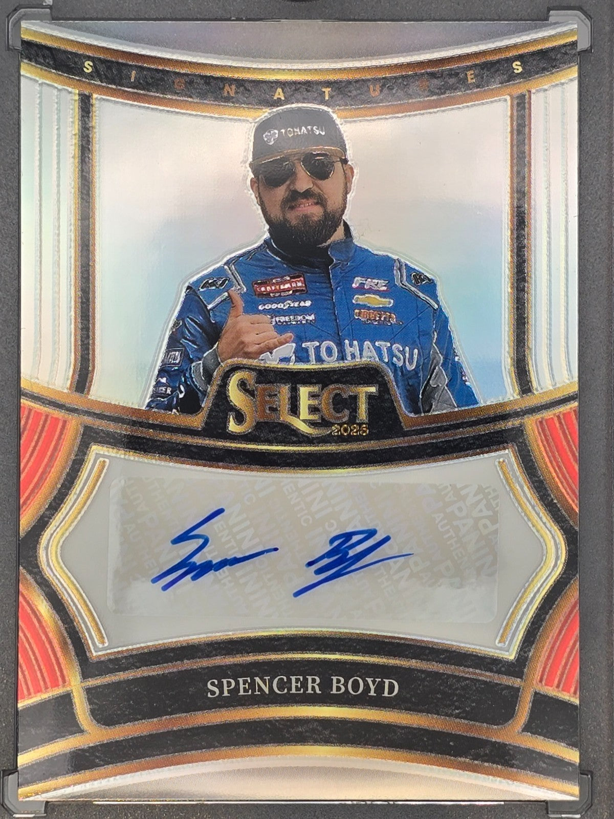 2025 Panini Select - Spencer Boyd - Signatures - #S-SBD
