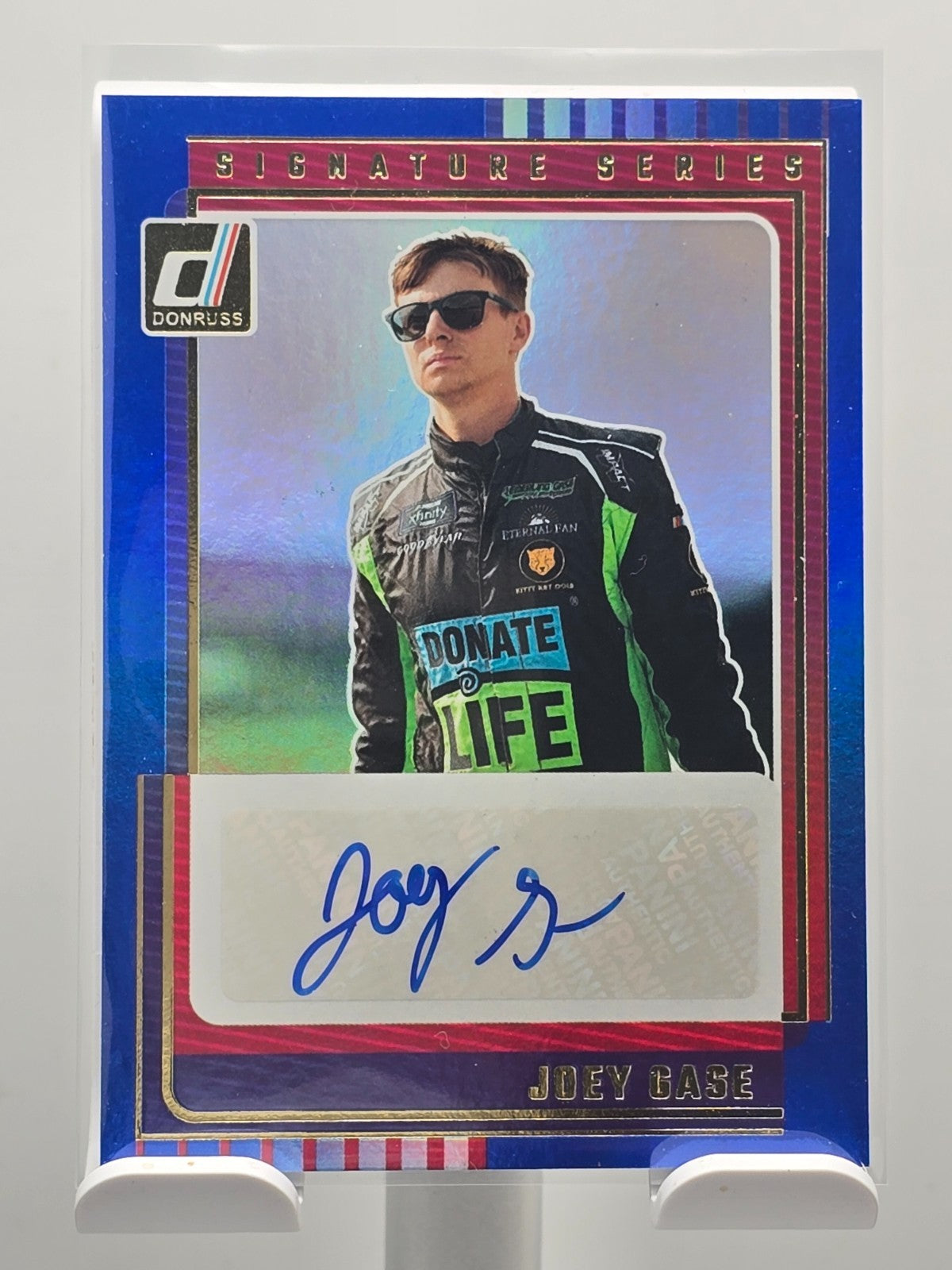 2025 Donruss NASCAR  Racing - #SS-JGS Joey Gase - Signature Series Autograph