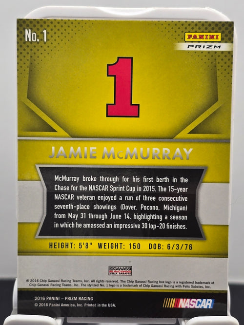 2016 Prizm Racing - #1 Jamie McMurray - Red, White & Blue Prizm