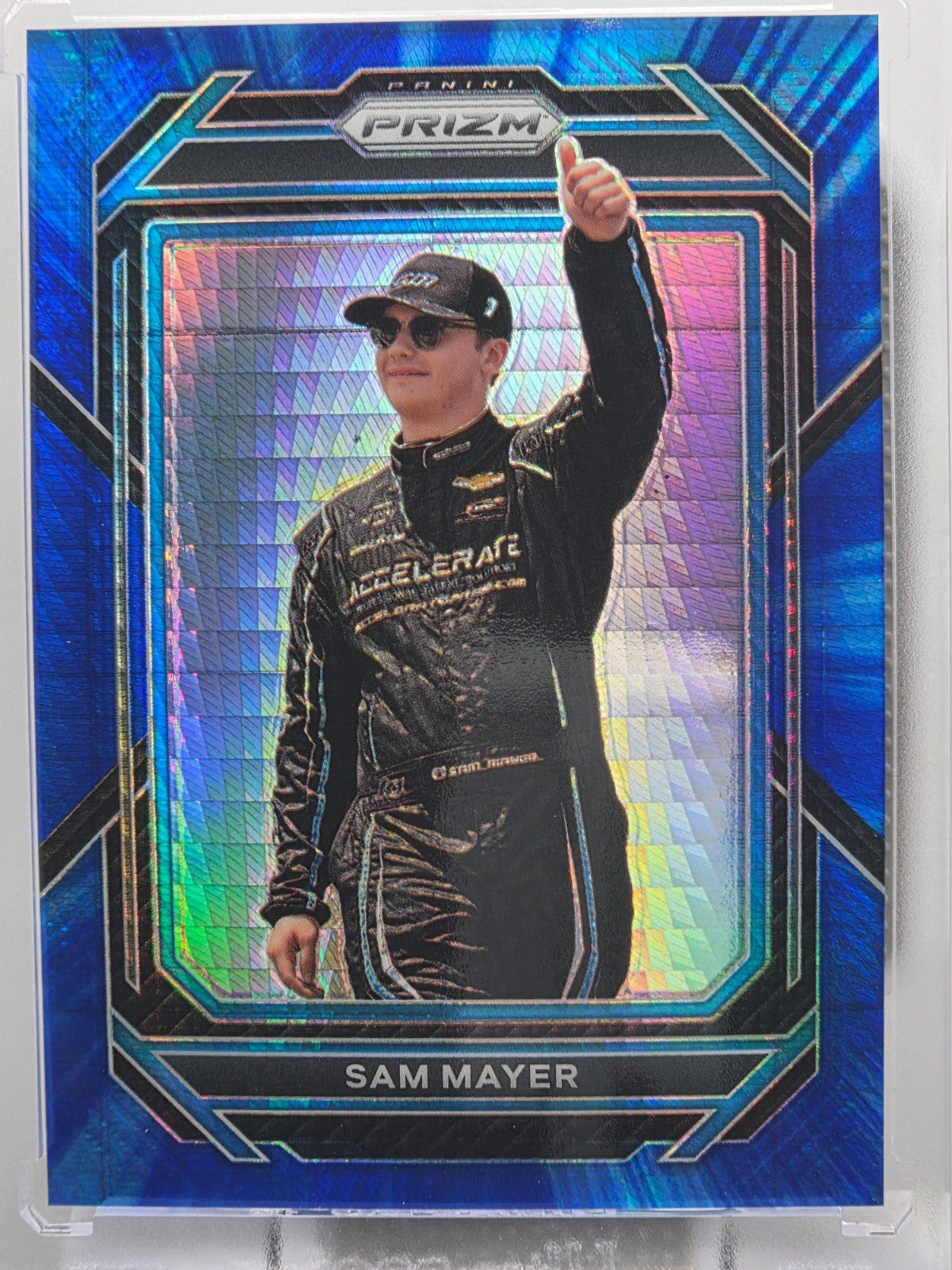 2023 Prizm Racing - Sam Mayer - Blue & Carolina Blue Hyper Prizm - #33