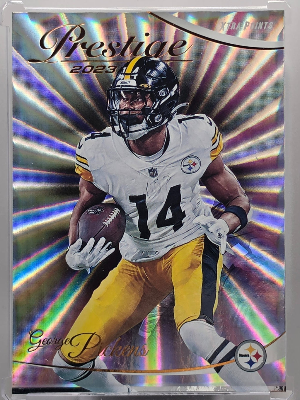 2023 Panini Prestige Football - George Pickins - Sunburst SP - #246