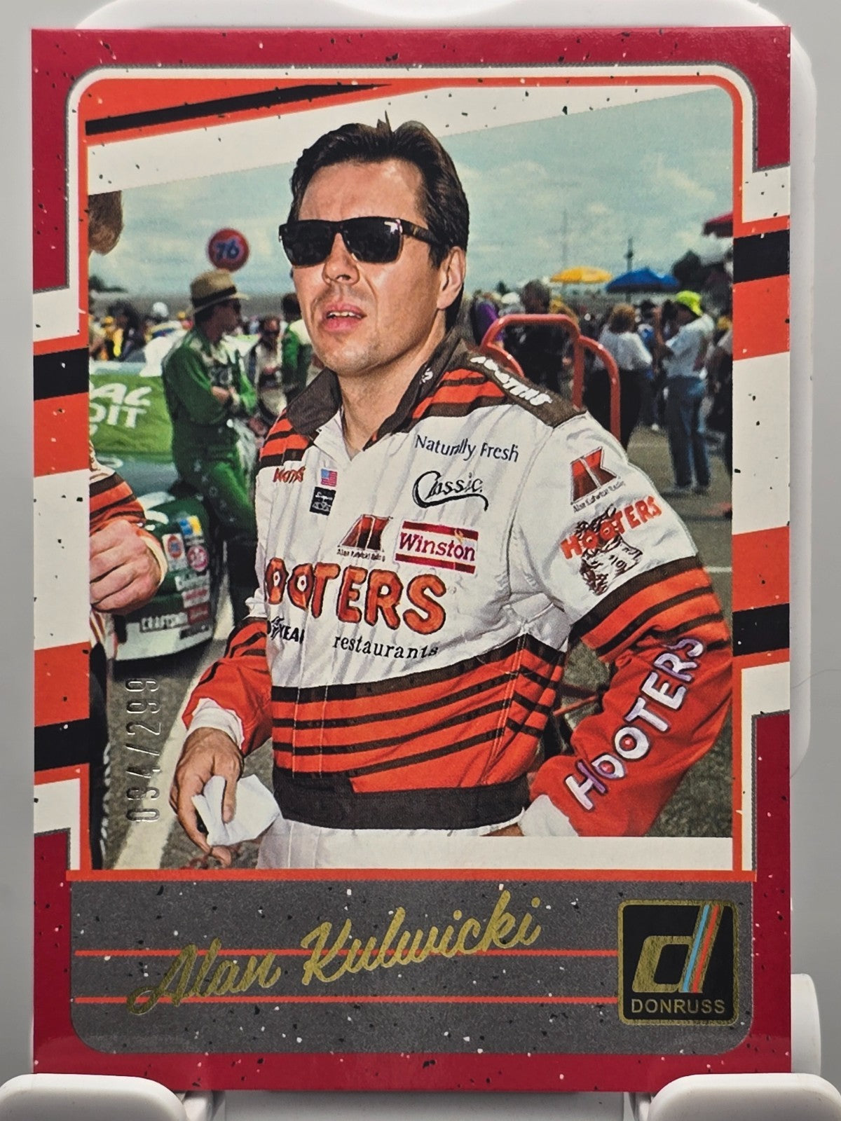 2026 Panini Donruss Racing - Alan Kulwicki #114 - Throwback - Red /299