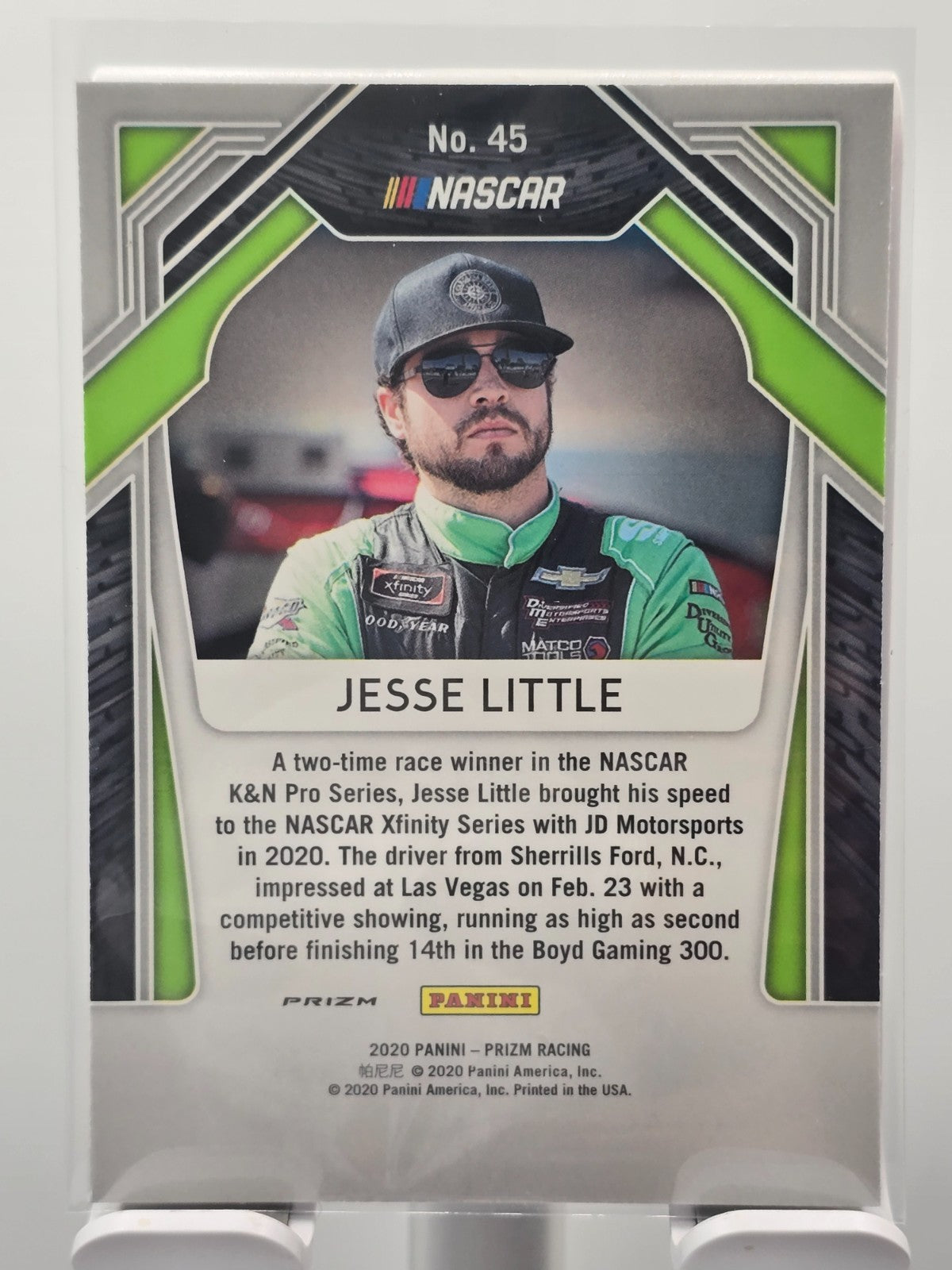 2020 Panini Prizm  - #45 Jesse Little RC - Red Prizm