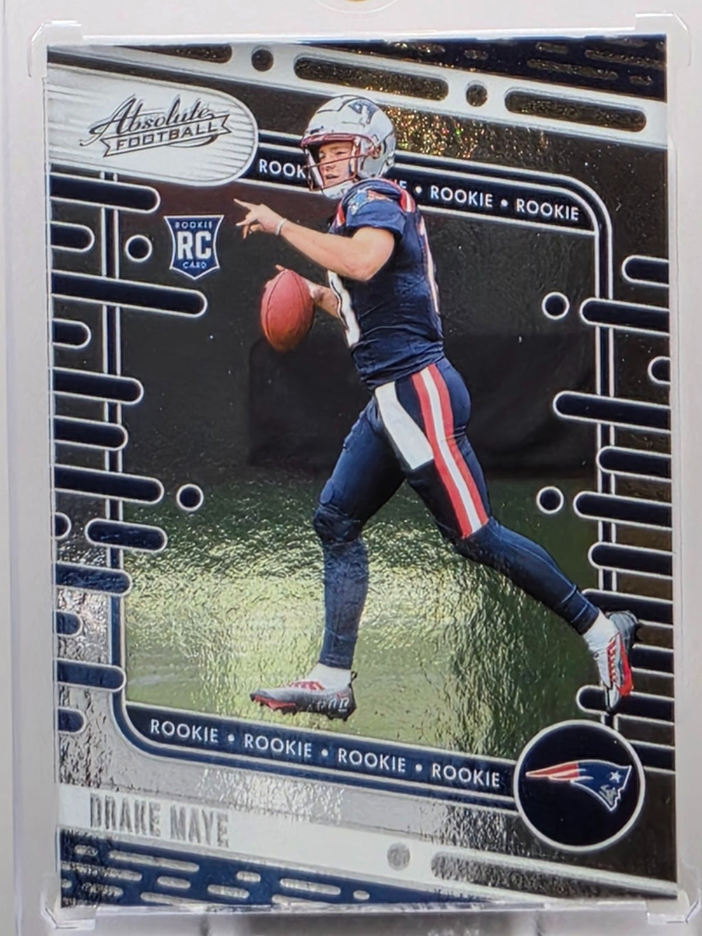 2024 Panini Absolute - Drake Maye (RC) - Base Rookie - #103