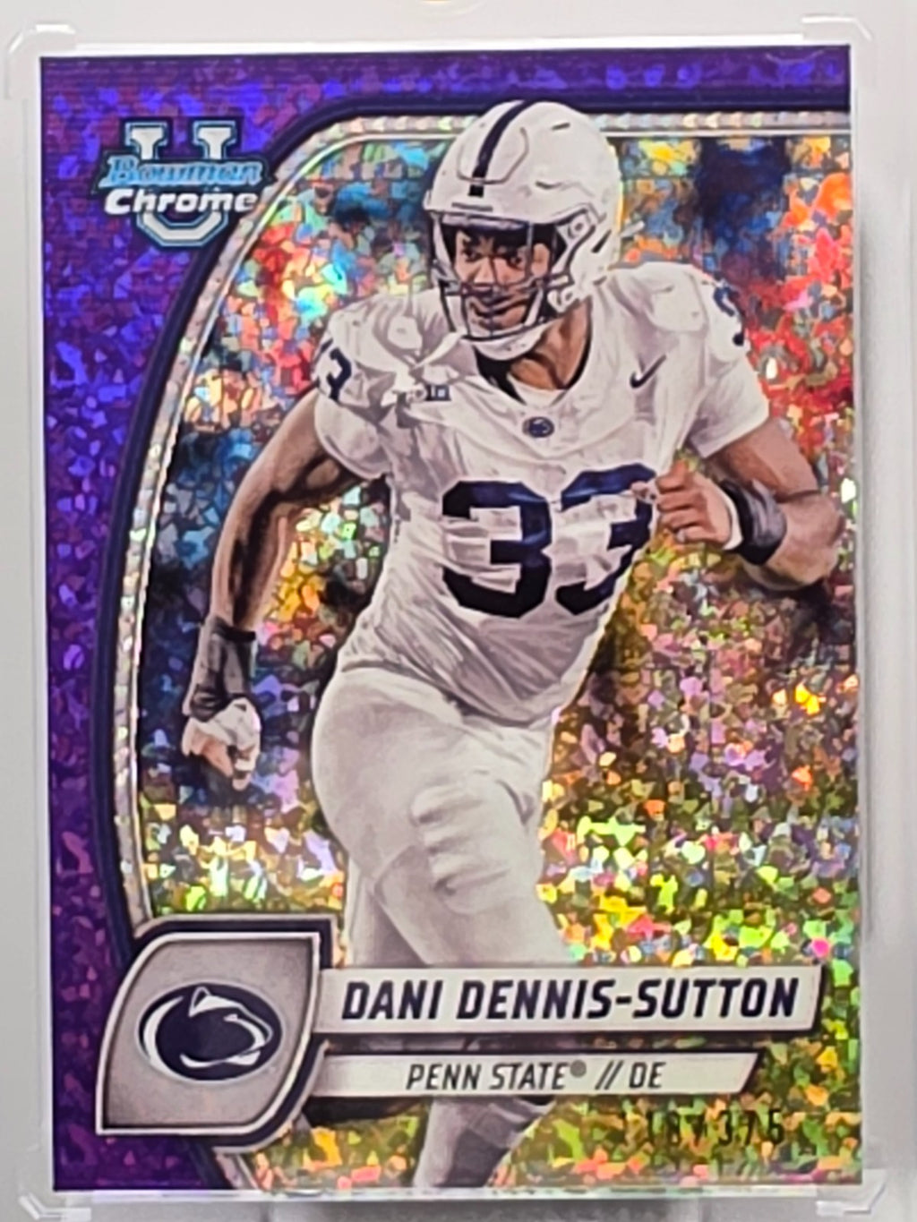 2024 Bowman Chrome - Dani Dennis-Sutton - Mini Diamonds /399 - #51