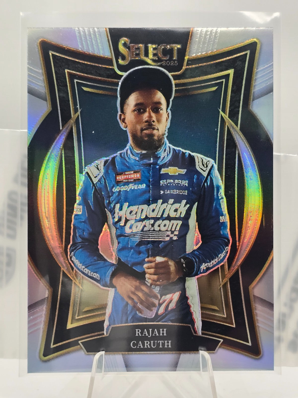 2025 Select Nascar Racing #26 - Rajah Caruth -  Grandstand - Holo