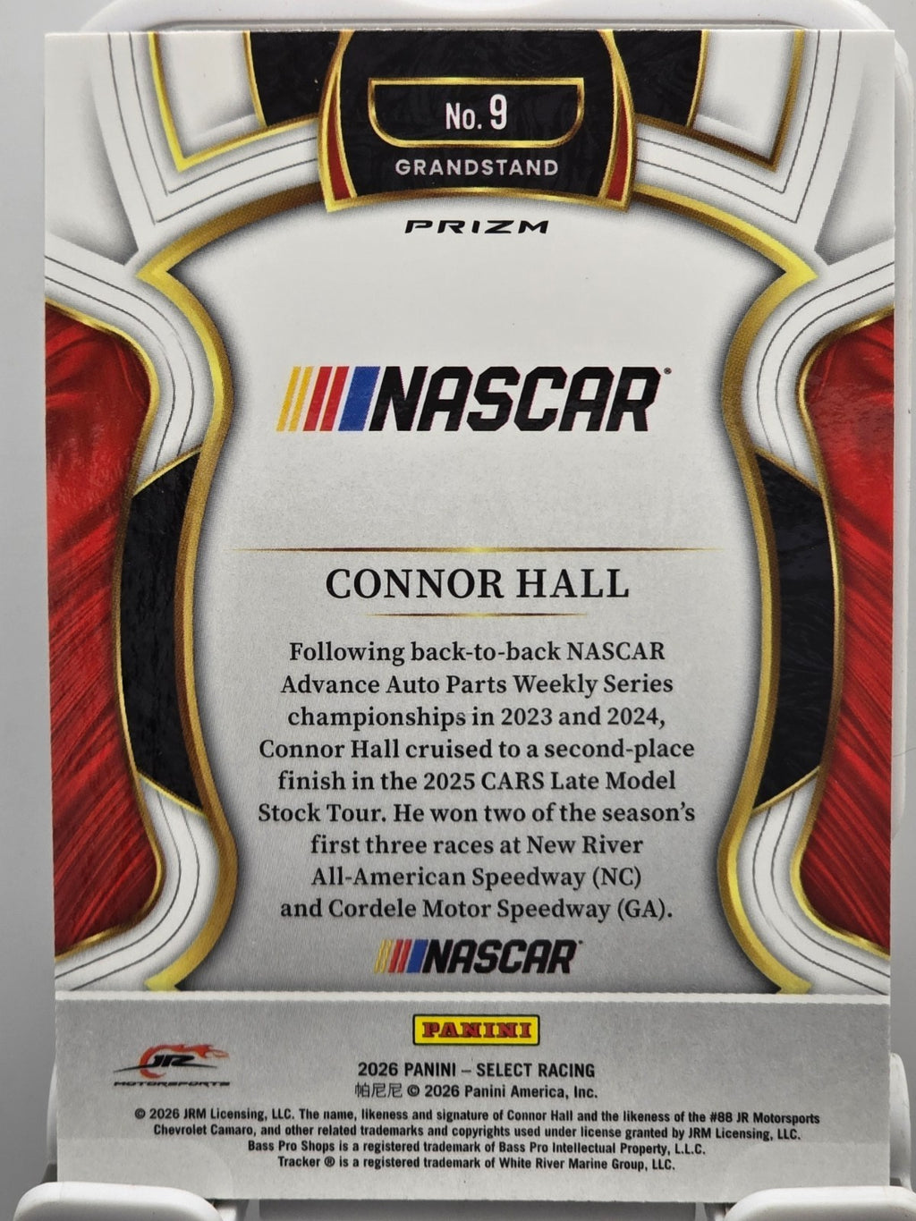 2026 Select Racing - #9 Connor Hall (RC) - Grandstand - Silver SP