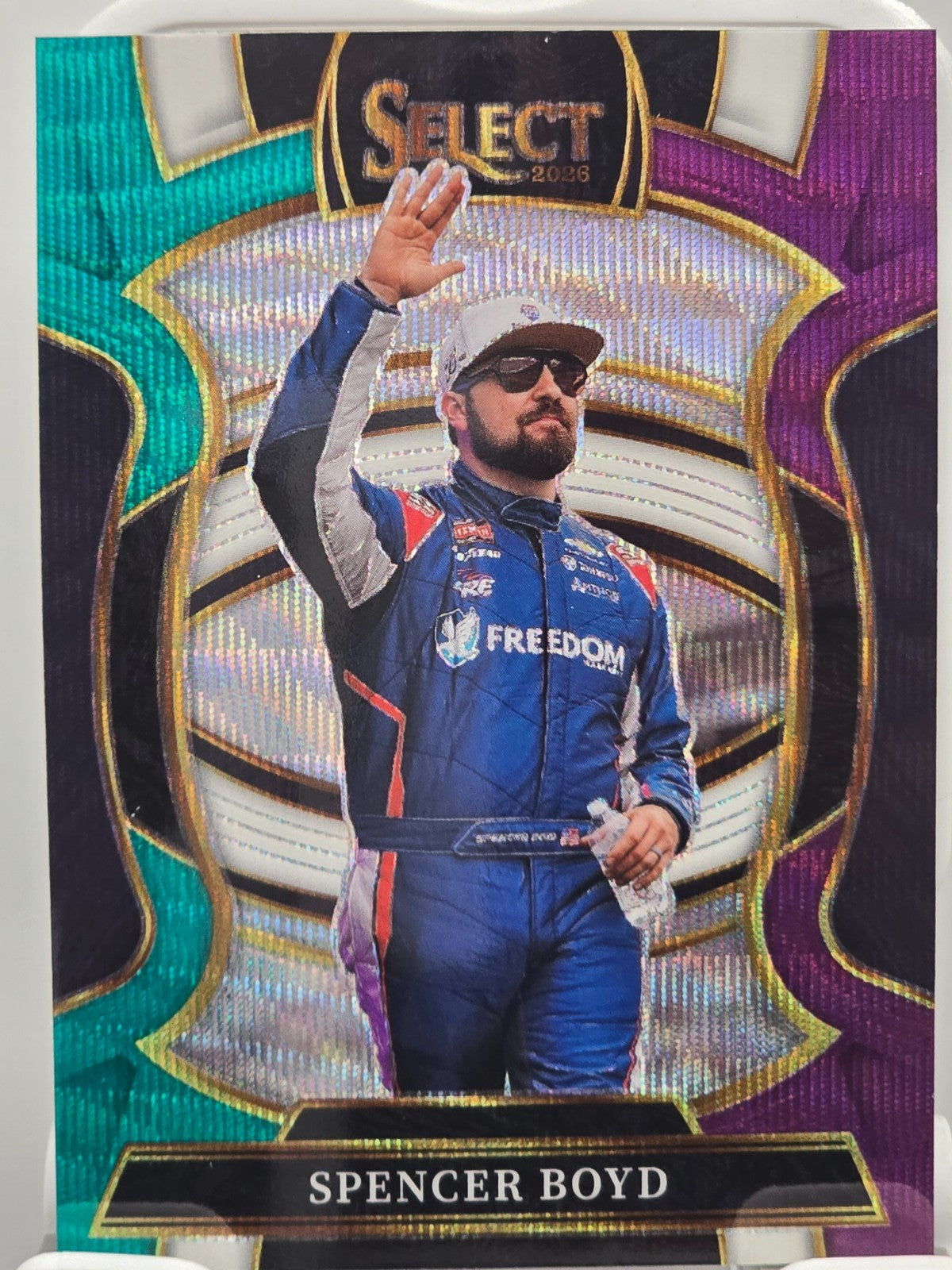 2026 Select Racing - #72 Spencer Boyd - Grandstand - Tr-Color Prizm SP