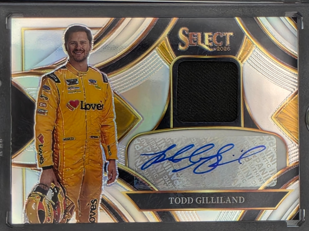 2026 Select Racing - Todd Gilliland - Autographed Memorabilia /99 - #AM-TGD