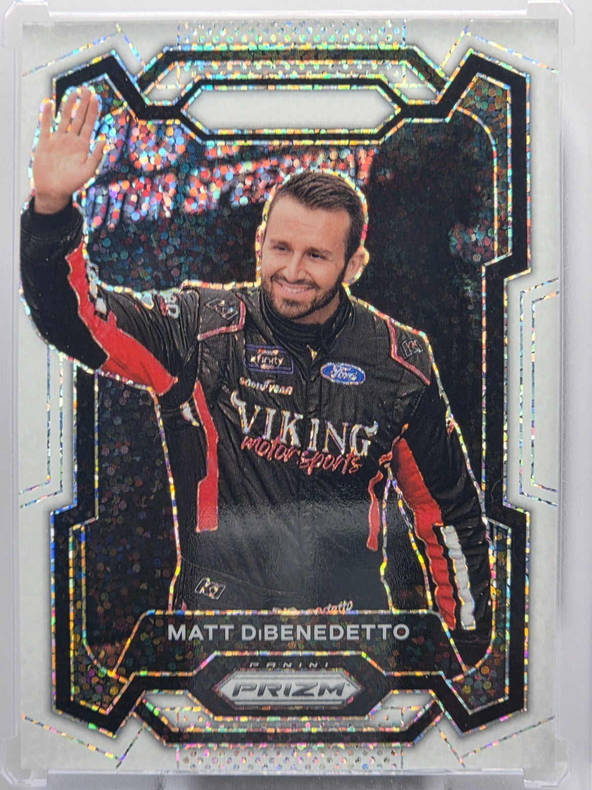 2024 Prizm Racing - Matt DiBenedetto - White Sparkle Prizm - #52