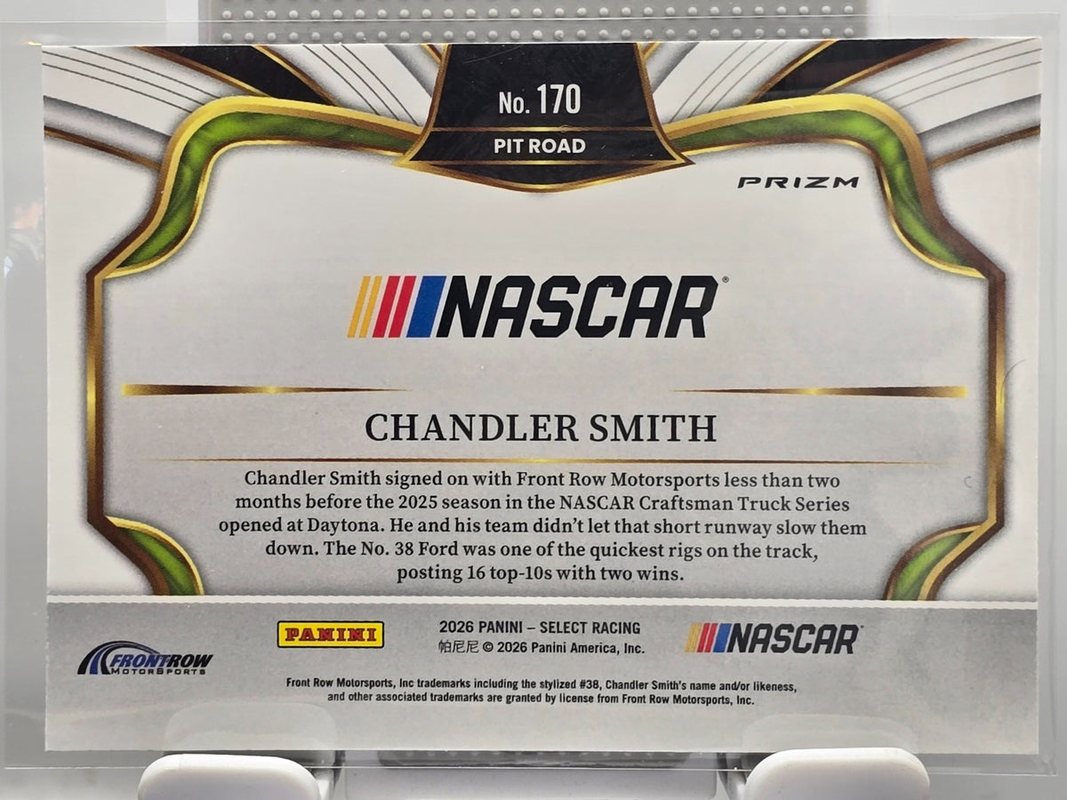 2026 Select Racing - #170 Chandler Smith - Pitroad - Tri-Color - Buy 3 Get 1