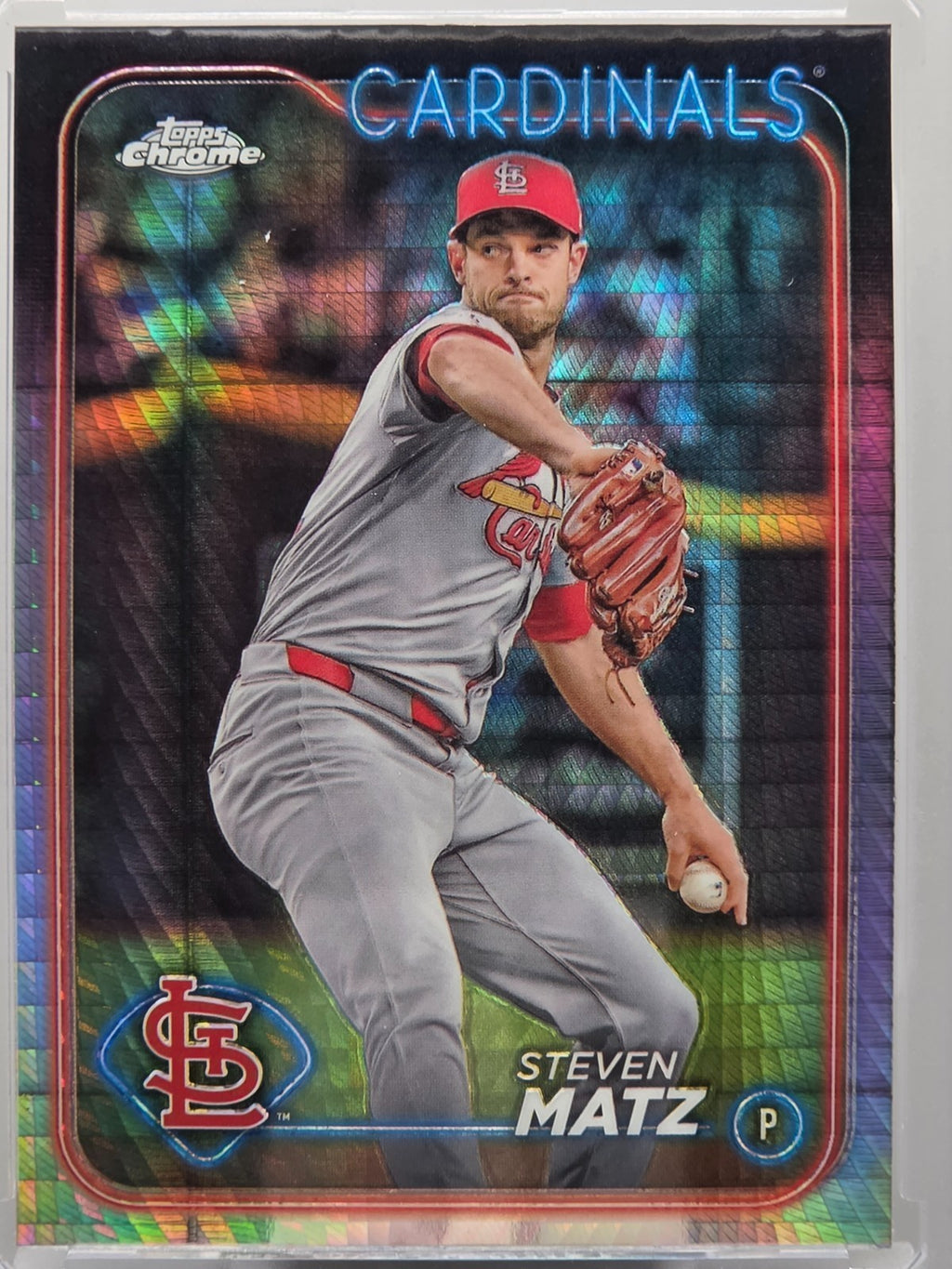 2024 Topps Chrome Update    Steven Matz   Prism Refractor   #USC1460
