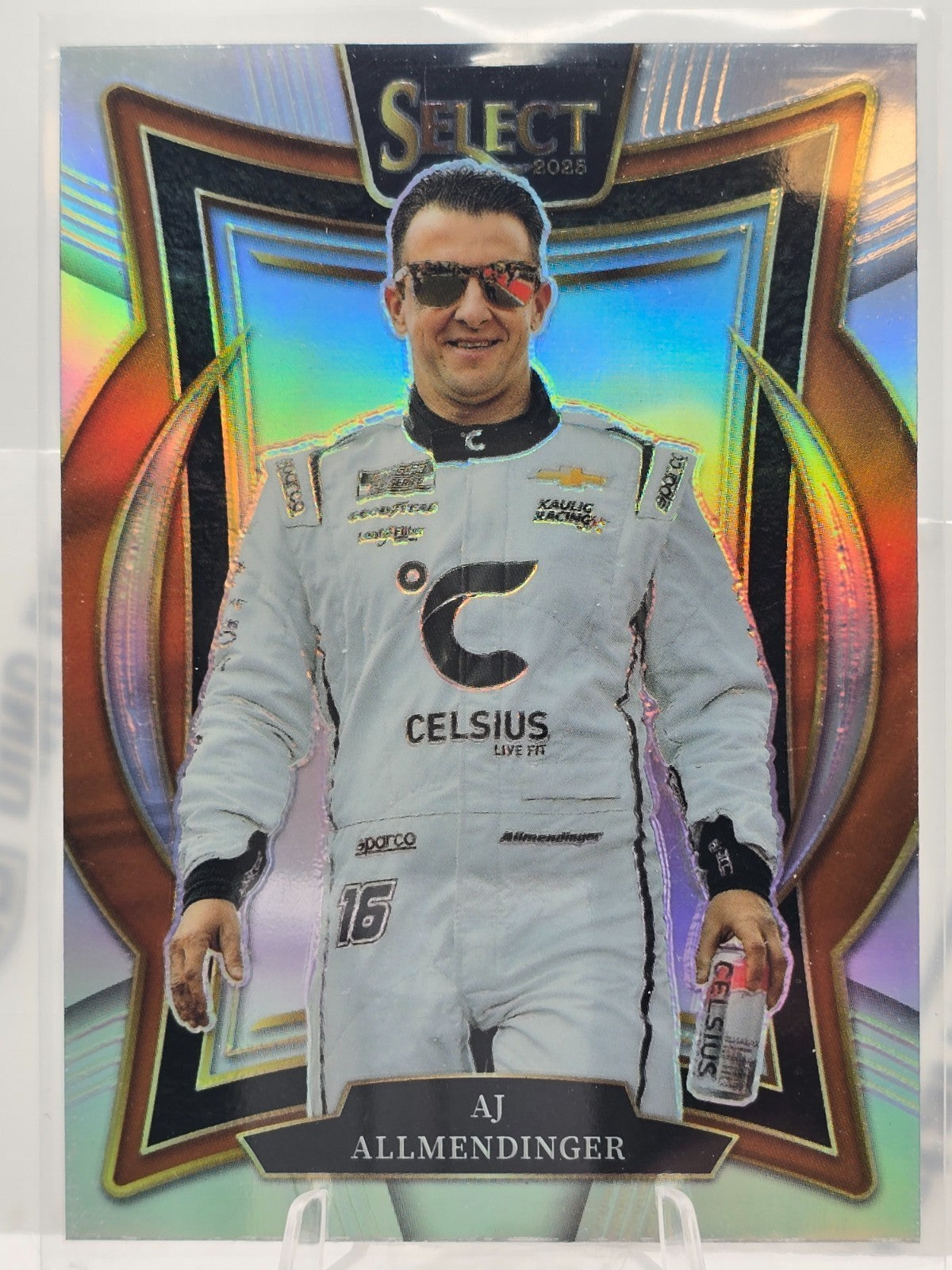 2025 Select Nascar Racing - #71 AJ Allmendinger  - Grandstand - Holo Silver