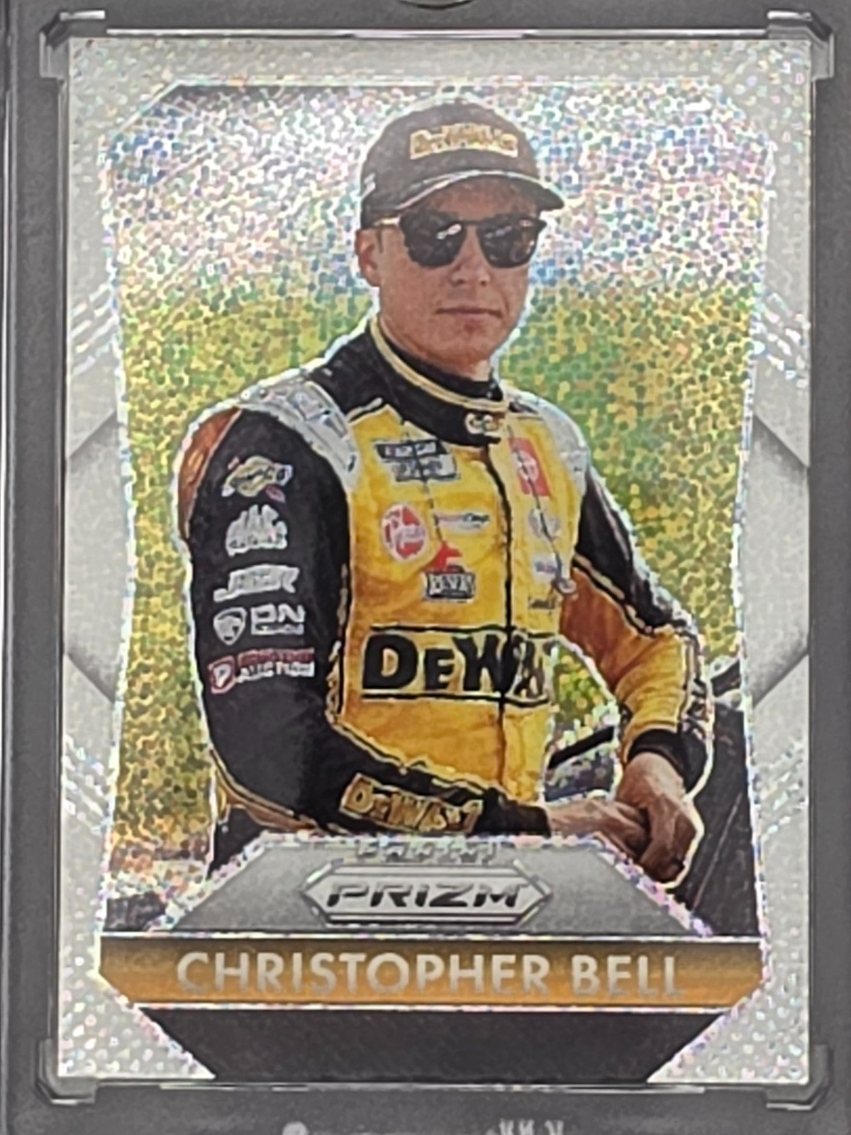 2025 Prizm Nascar Racing - #170 Christopher Bell - White Sparkle Prizm