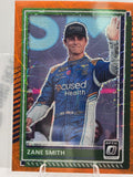 2025 Panini Donruss Racing Optic - #1 Zane Smith - Orange Velocity