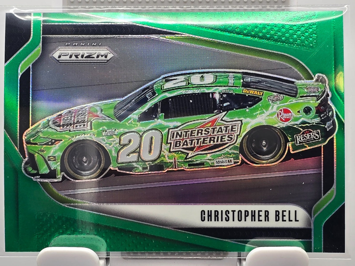 2025 Prizm Nascar Racing - #143 Christopher Bell - Green Prizm