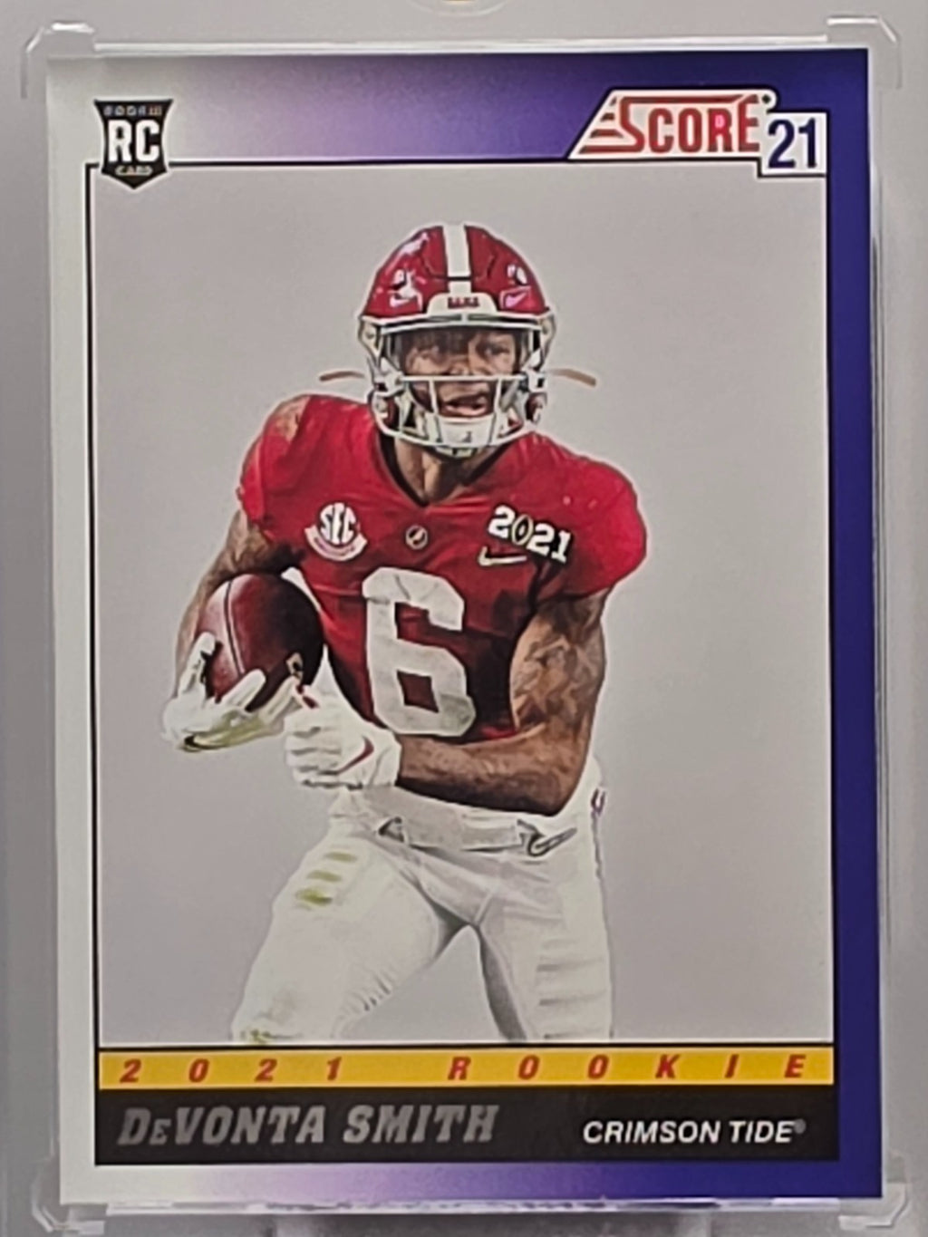2021 Score - DeVonta Smith (RC) - Rookie Base - #TB4 **Buy 3 Get 1**
