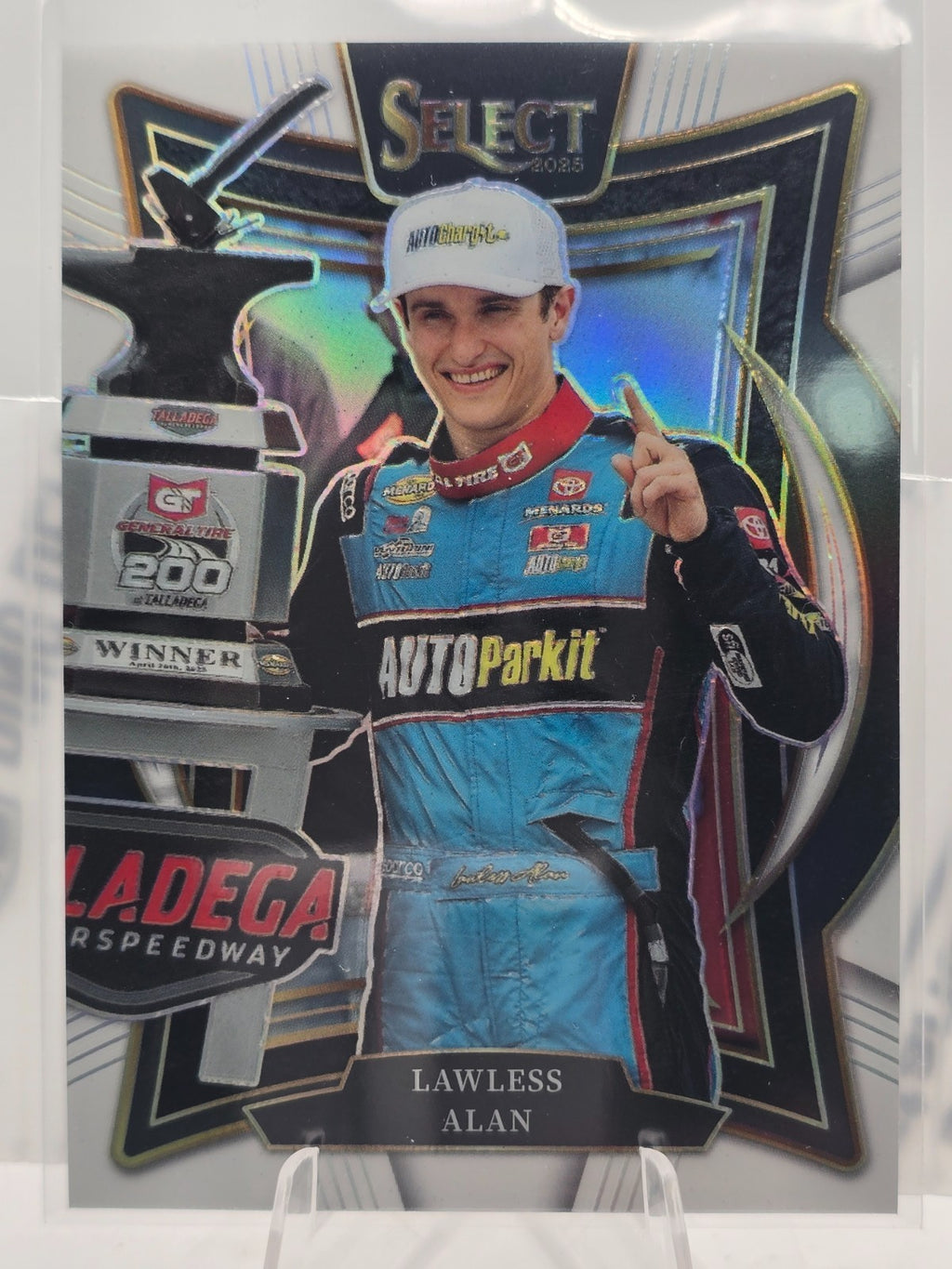 2025 Select Nascar Racing - #16 Lawless Alan  -  Grandstand - White /99