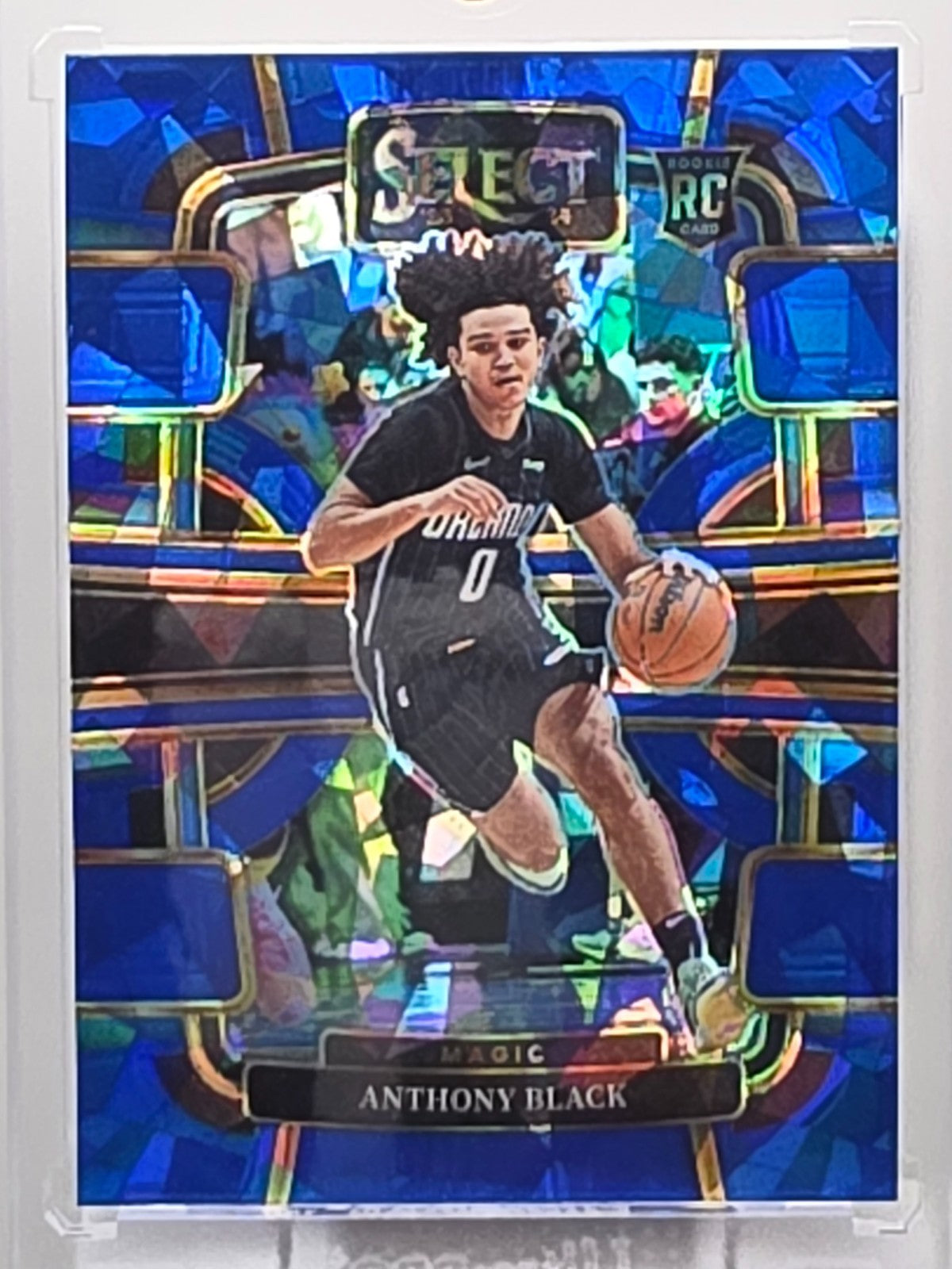 2023-24 Panini Select - Anthony Black (RC) - Blue Cracked Ice Prizm - #71