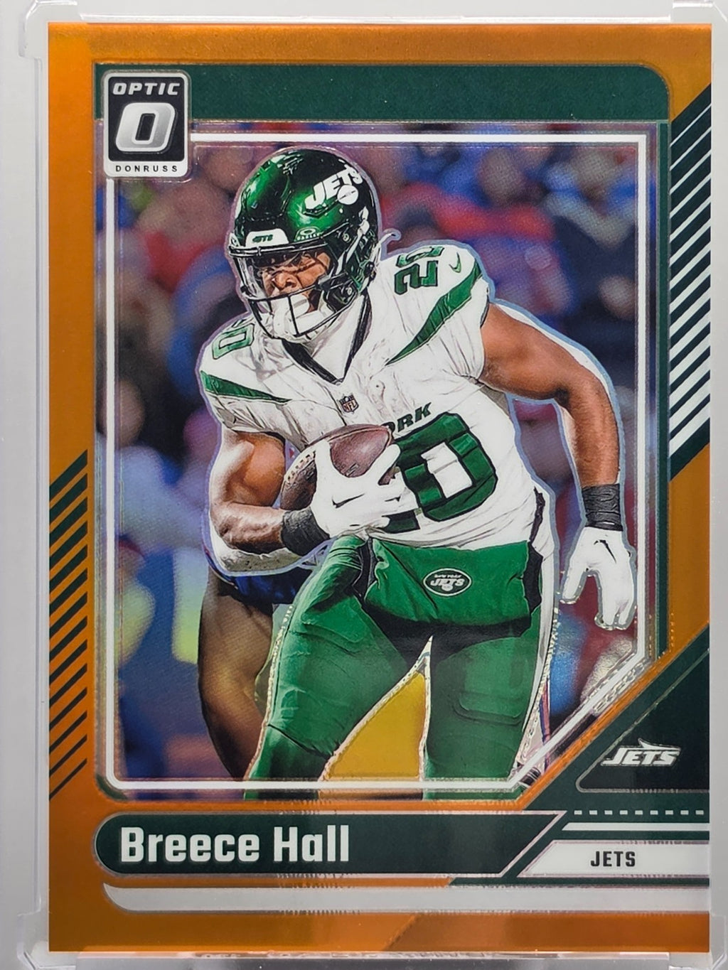 2024 Panini Donruss Optic - Breece Hall - Orange /249 - #156