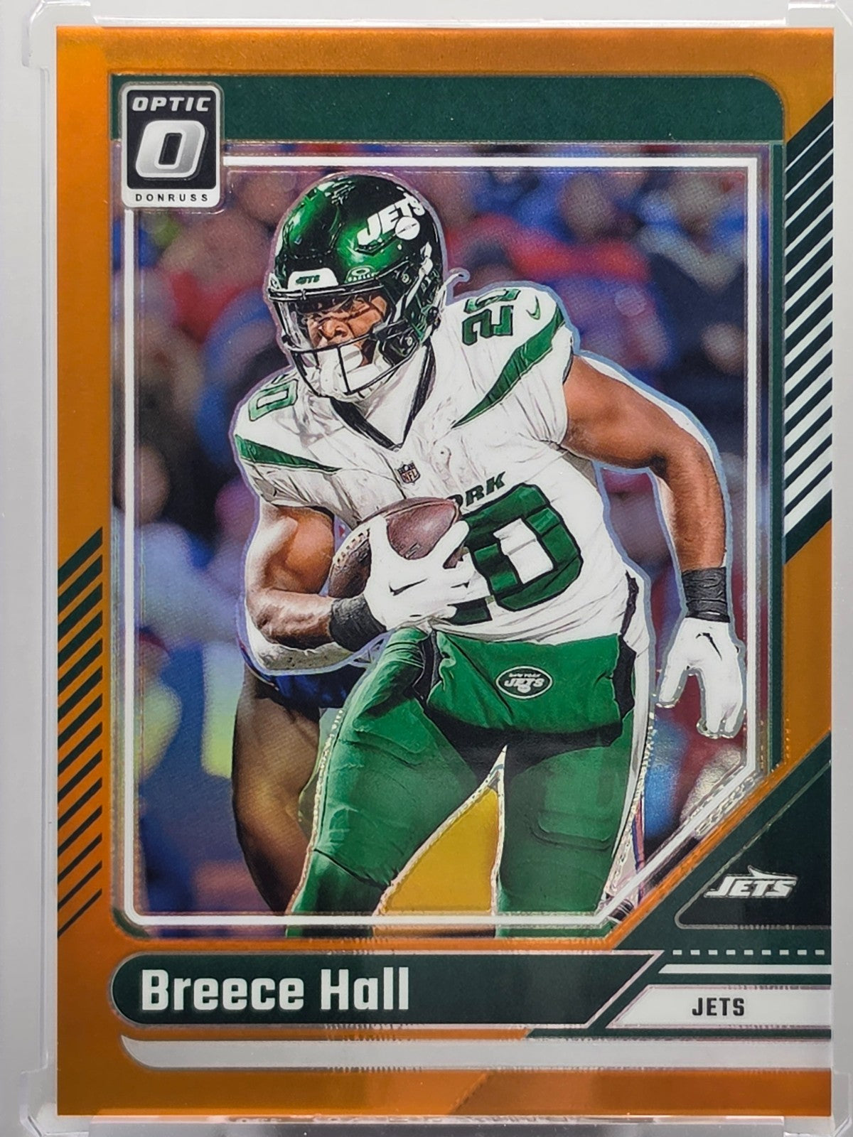 2024 Panini Donruss Optic - Breece Hall - Orange /249 - #156