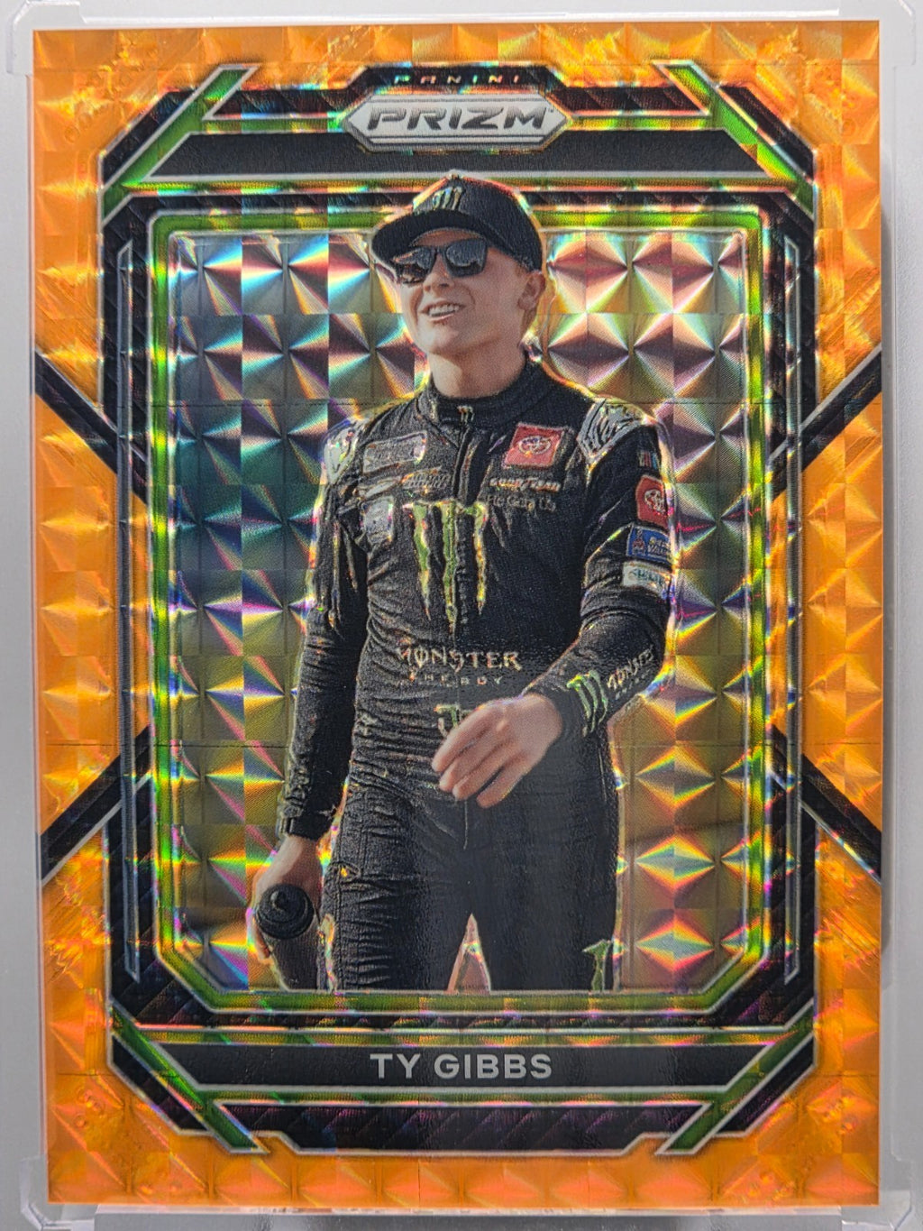 2023 Prizm Racing - Ty Gibbs - Reactive Orange - #44 - Buy 3 Get 1 Free!