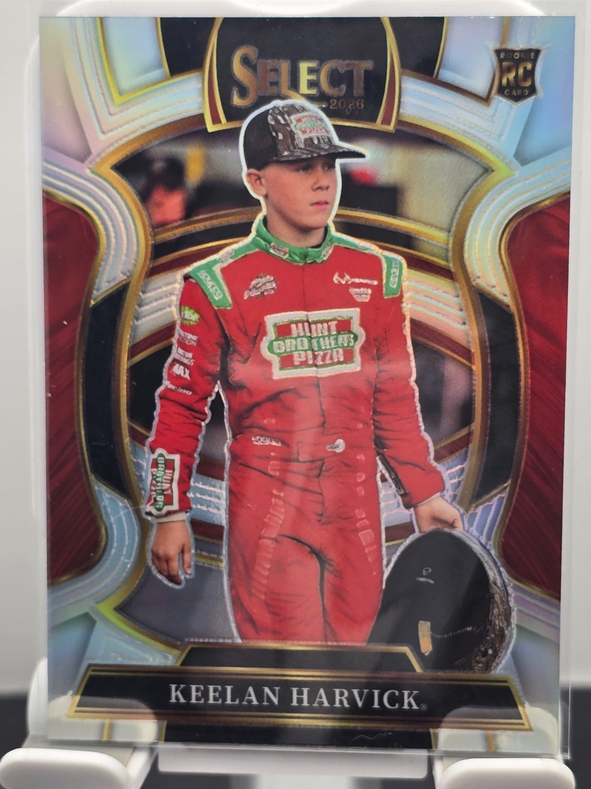 2026 Select NASCAR Racing - Keelan Harvick - #4 - Grandstand- Silver Prizm