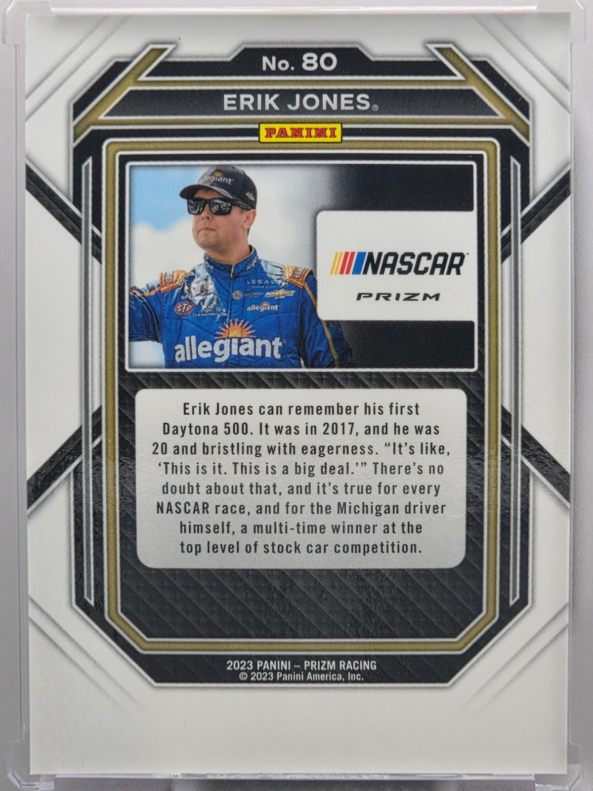 2023 Prizm Racing - Erik Jones - Red Prizm - #80 - Buy 3 Get 1 Free!