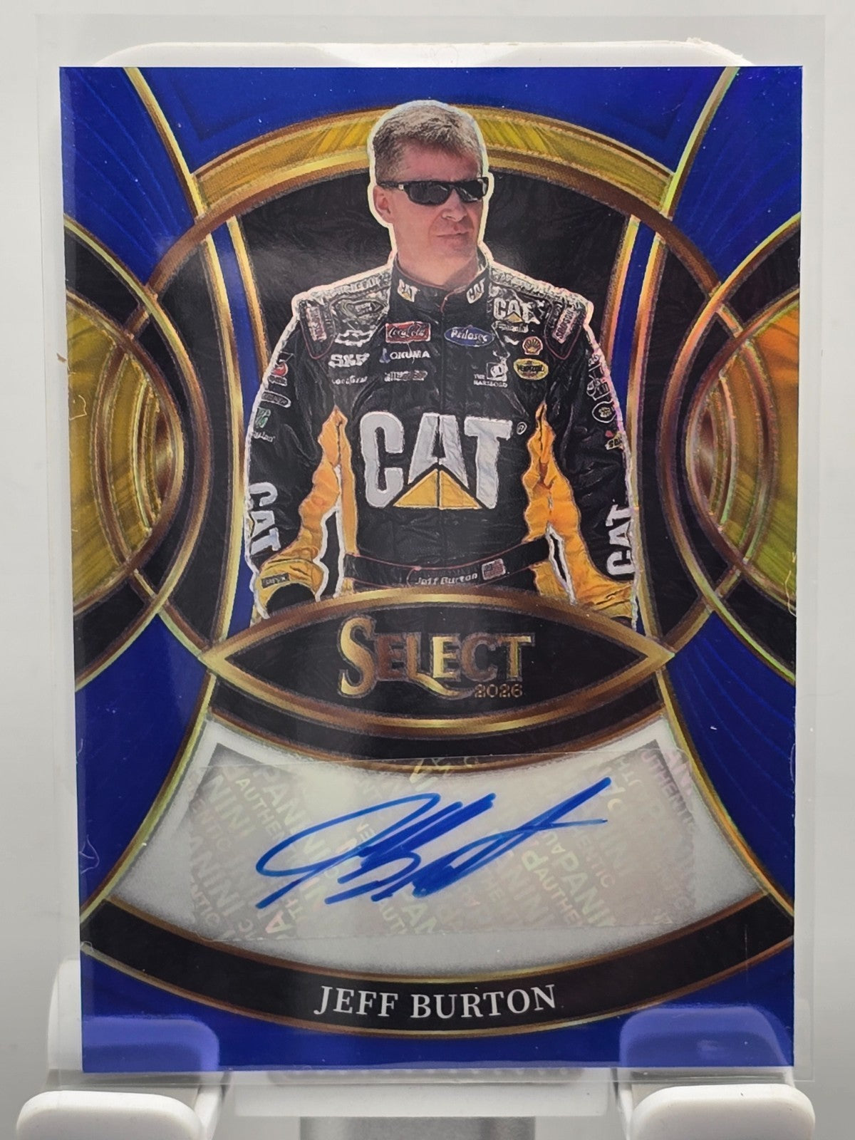 2026 Select Signatures - Jeff Burton - #S-JBT - Autograph - Blue /99