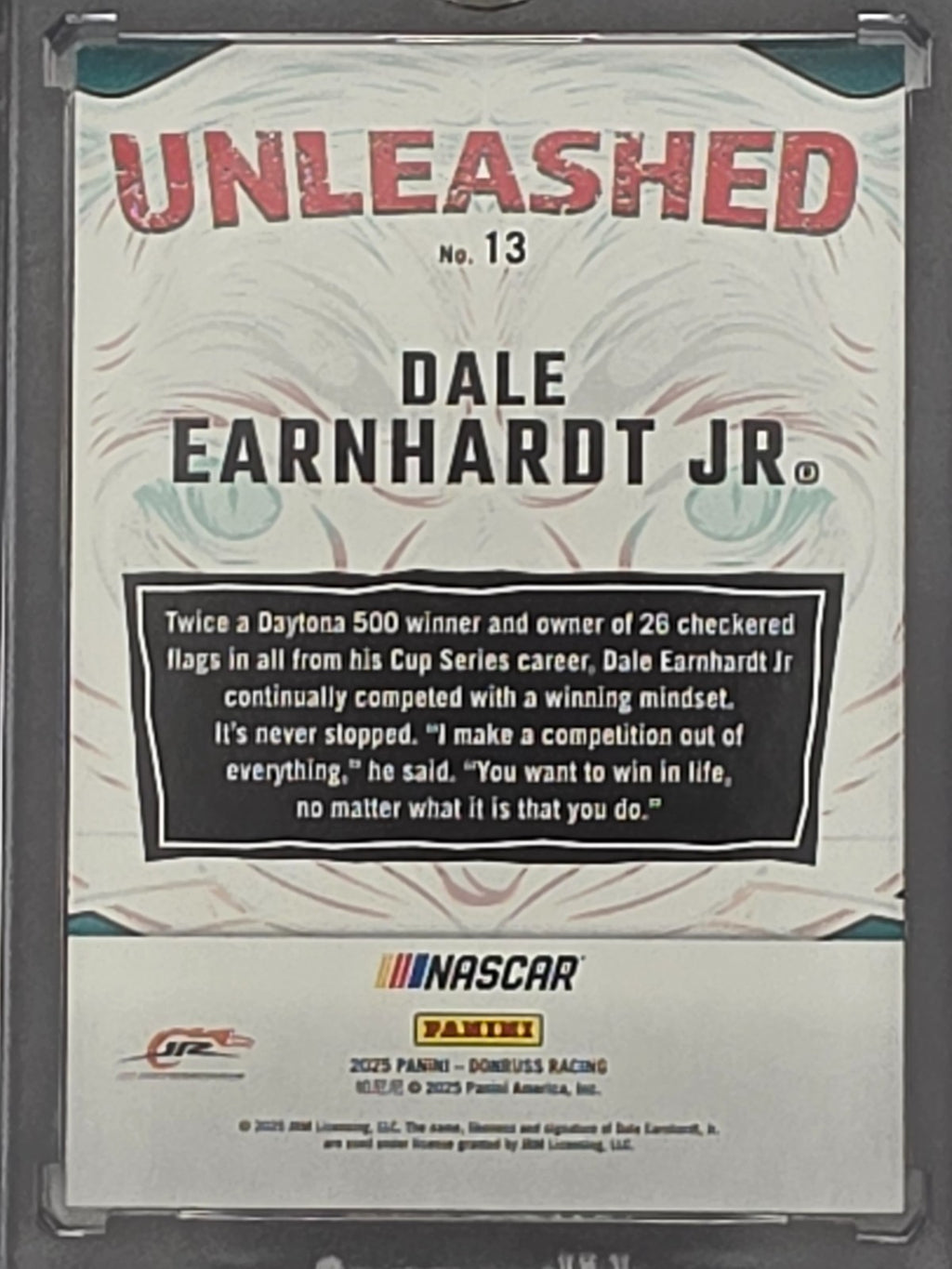 2025 Panini Donruss - Dale Earnhardt Jr. - Unleashed /199 - #13