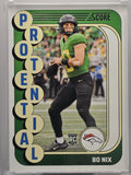 2024 Panini Score - Bo Nix (RC) - Protential - #11