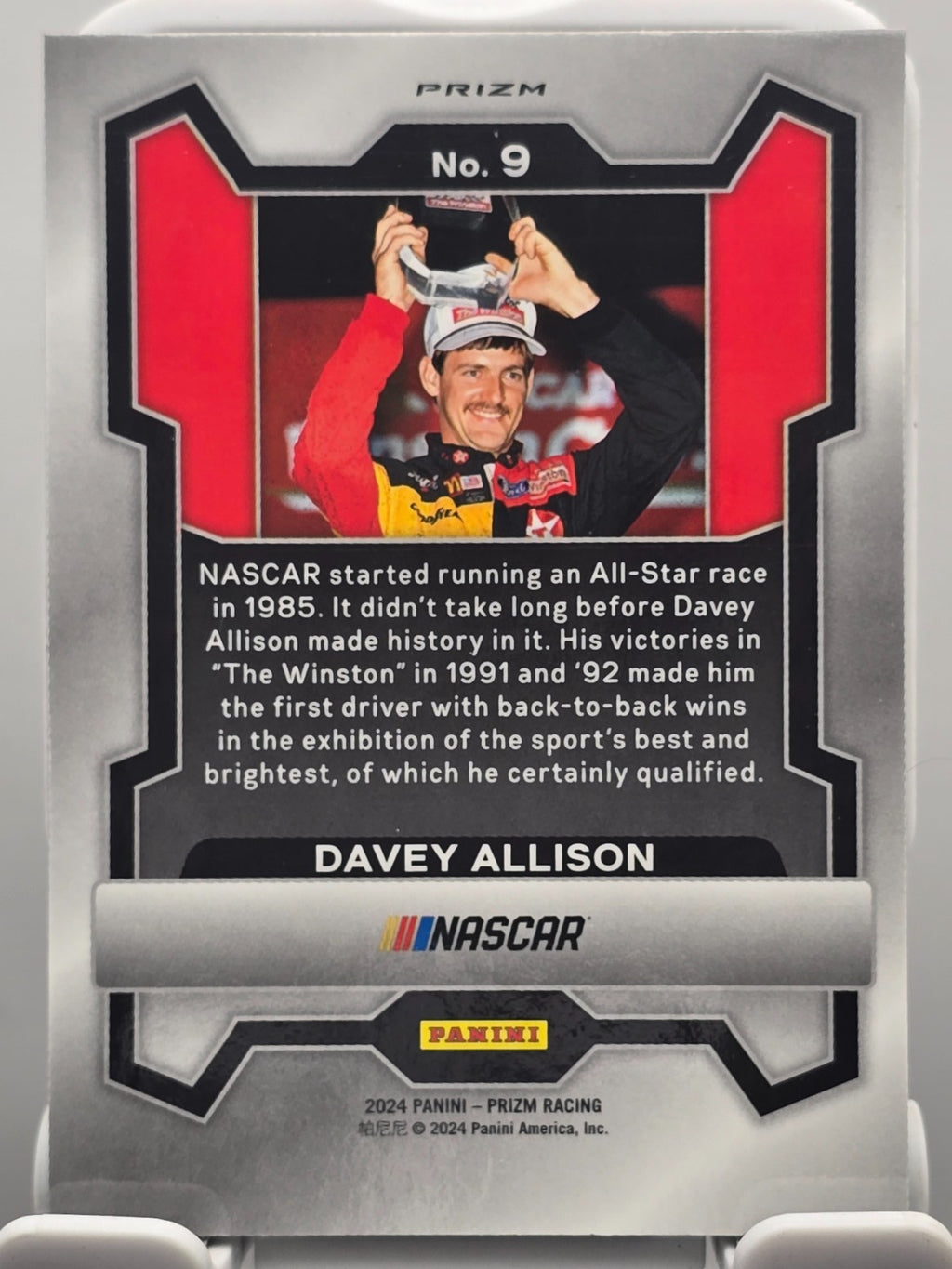 2024 Panini Prizm Racing - Davey Allison #9 - Green Prizm