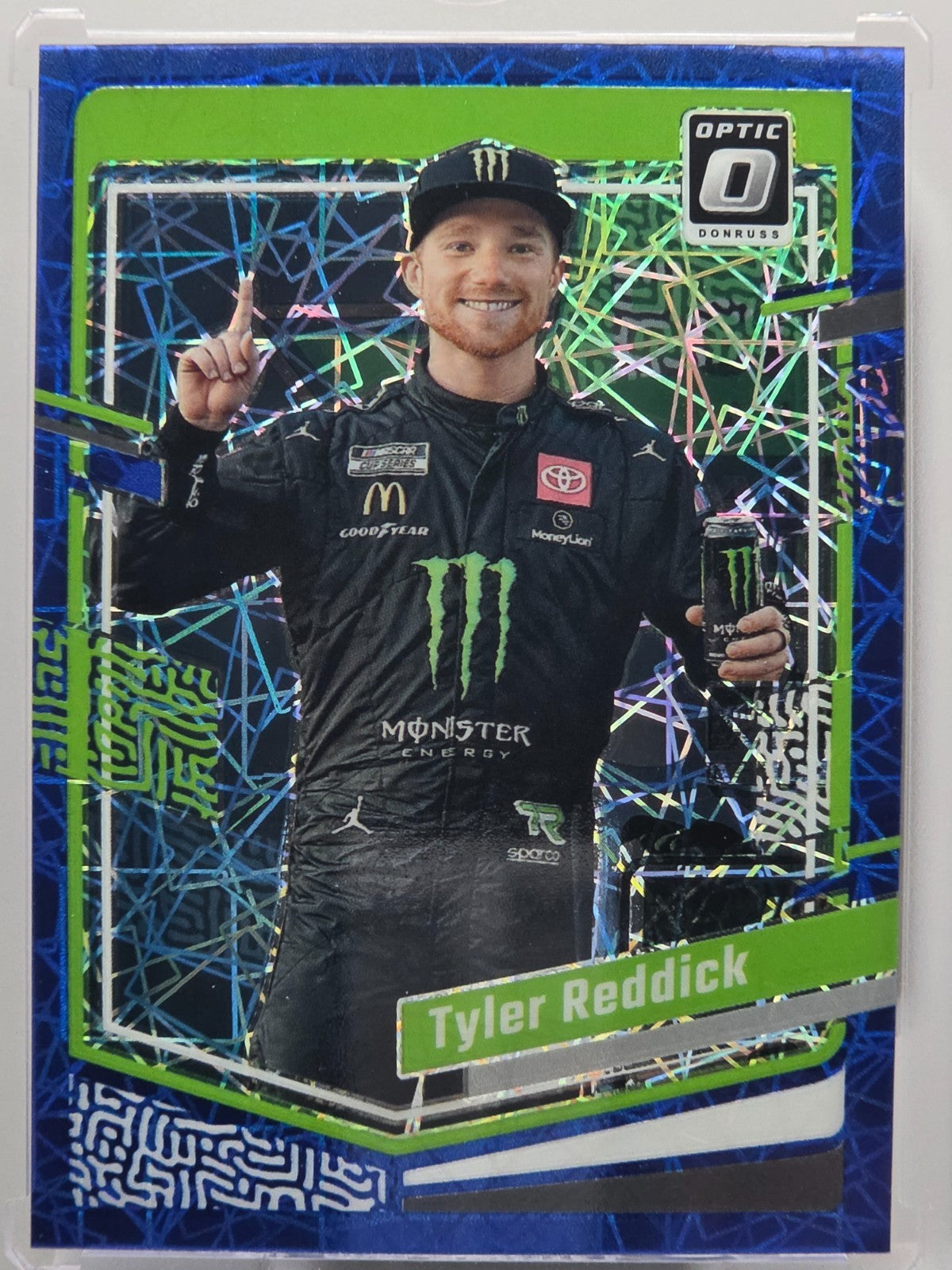 2024 Panini Donruss - Tyler Reddick - Blue Velocity - #28 - Buy 3 Get 1
