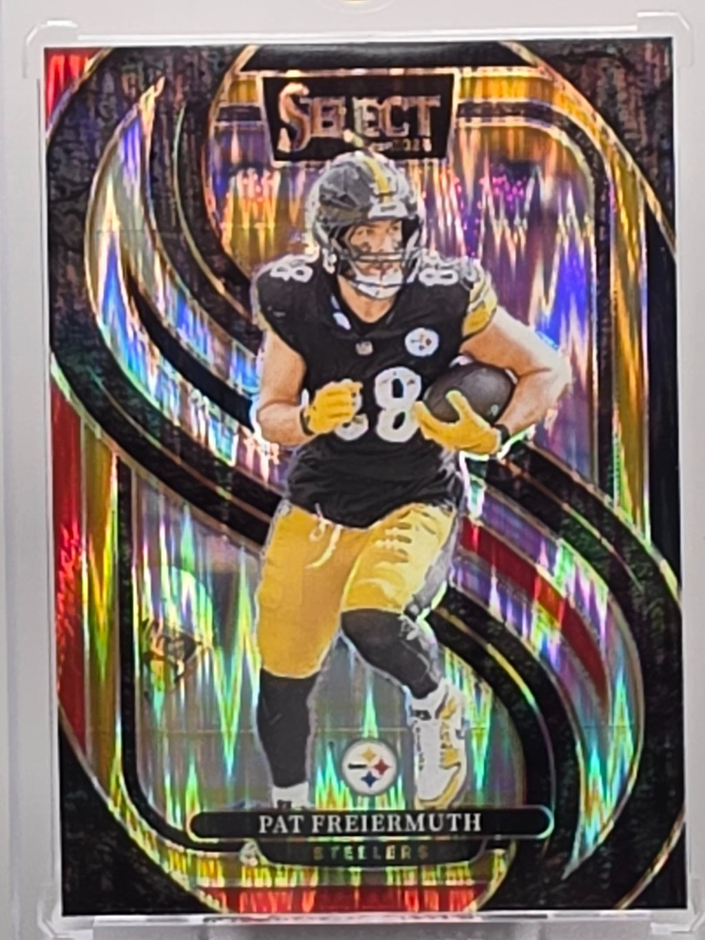 2024 Panini Select - Pat Freiermuth - Red & Black Flash - #186 **Buy 3 Get 1**
