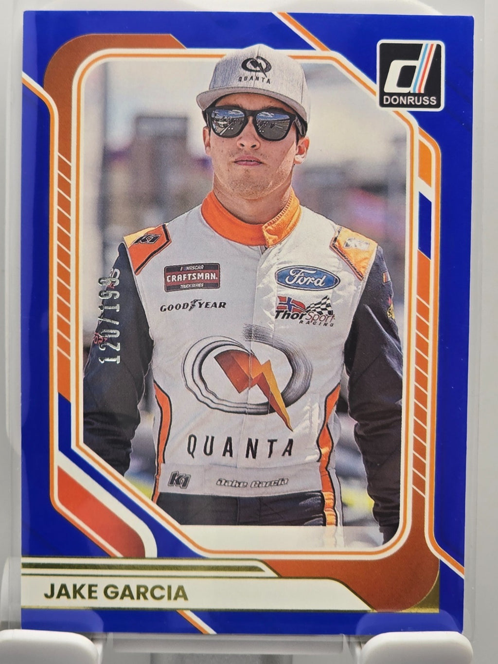 2026 Donruss NASCAR Racing - #48 Jake Garcia - Blue Base /199